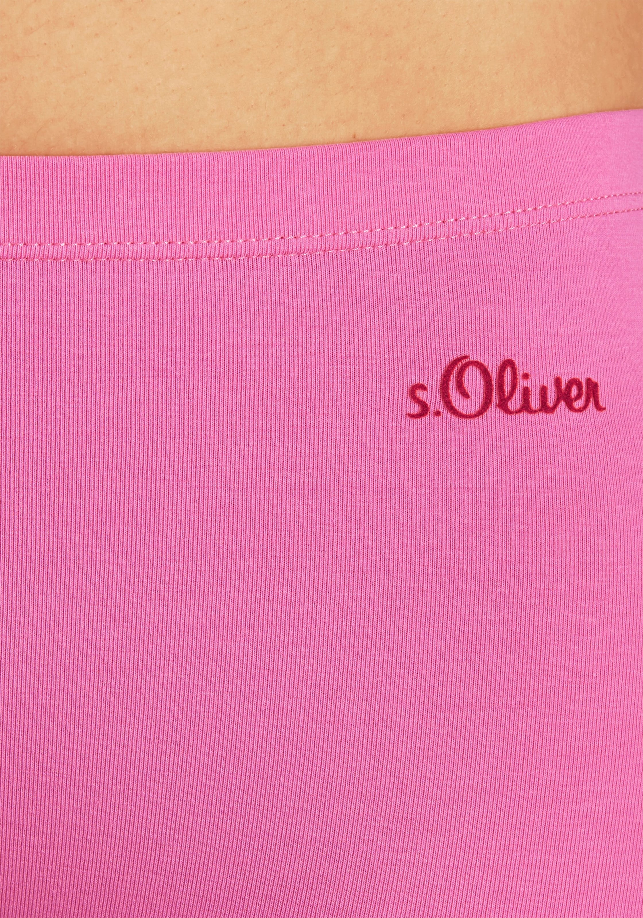 s.Oliver Panty, (3er-Pack), aus elastischer Baumwoll-Qualität