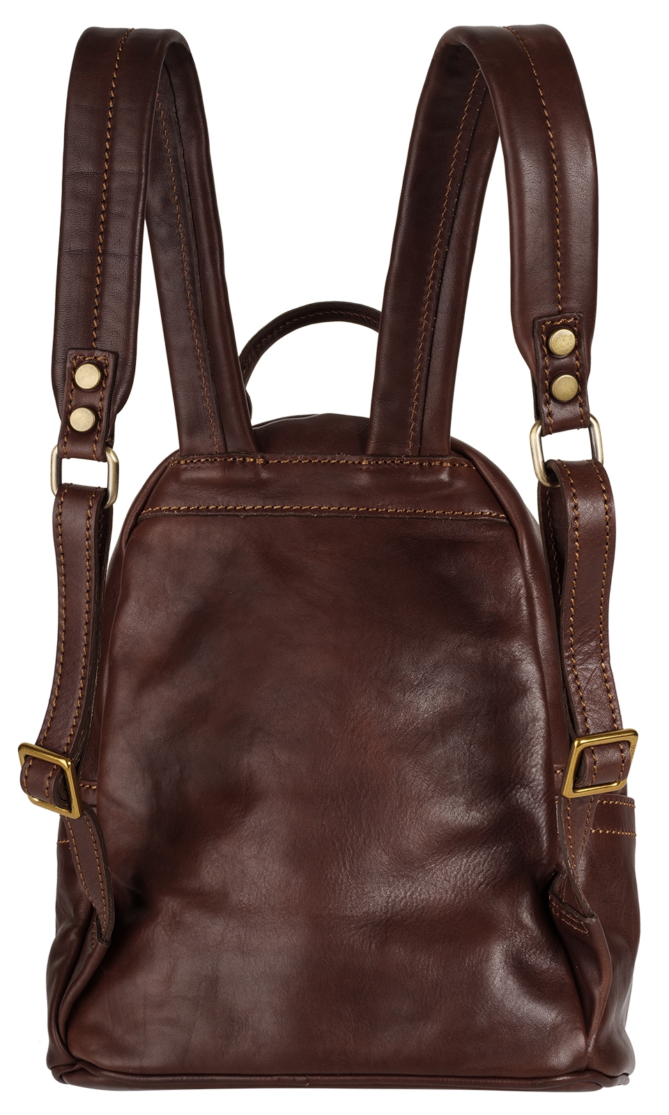 Piké Cityrucksack, echt Leder, Made in Italy