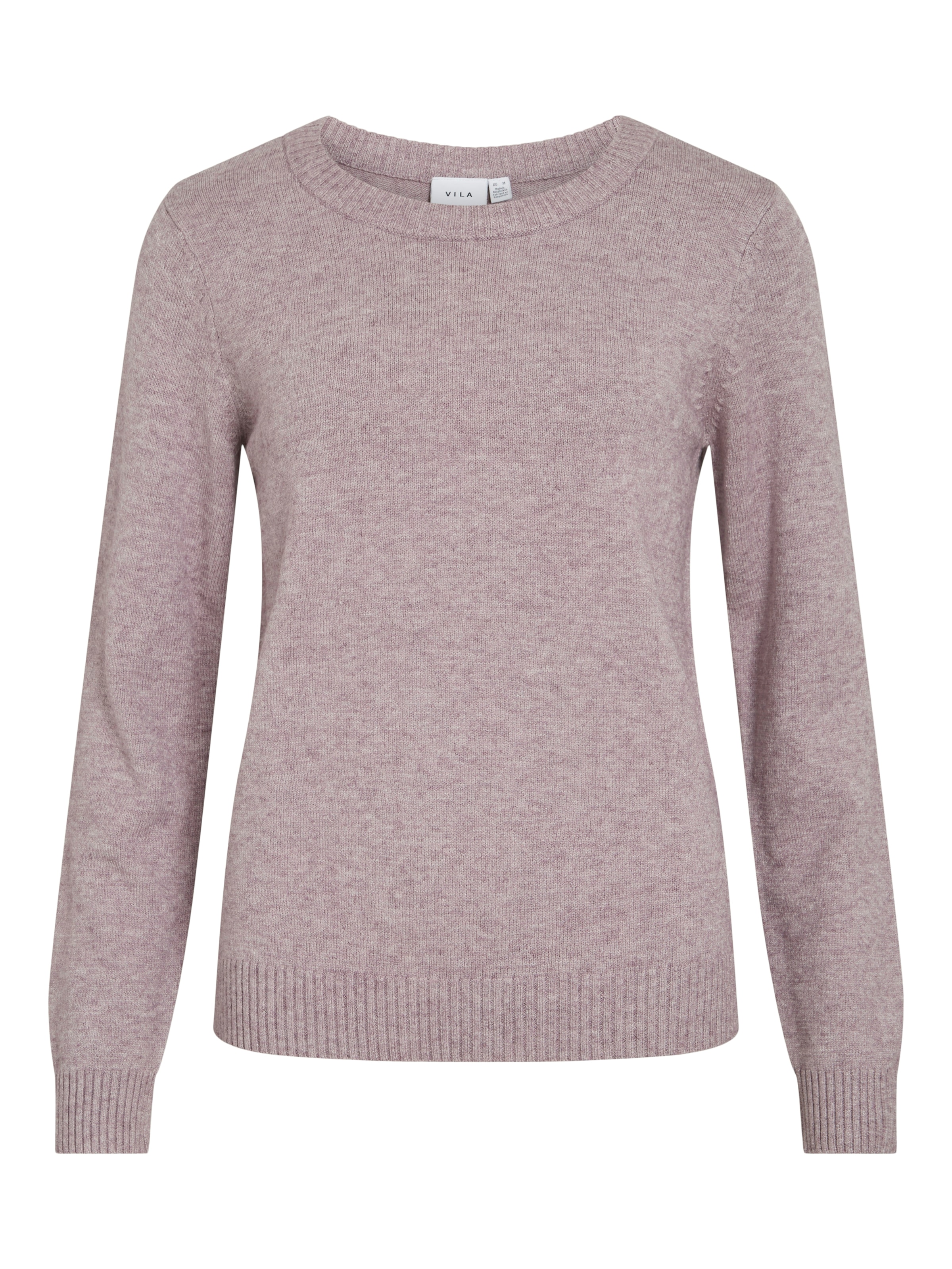 Vila Rundhalspullover »VIRIL O-NECK L/S  KNIT TOP - NOOS« Viskosemischung, regular fit