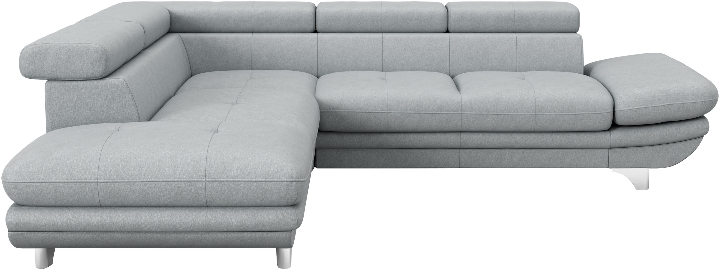 COTTA Ecksofa »Enterprise L-Form« mit Arm- & Kopfteilverstellung, wahlweise mit Bettfunktion