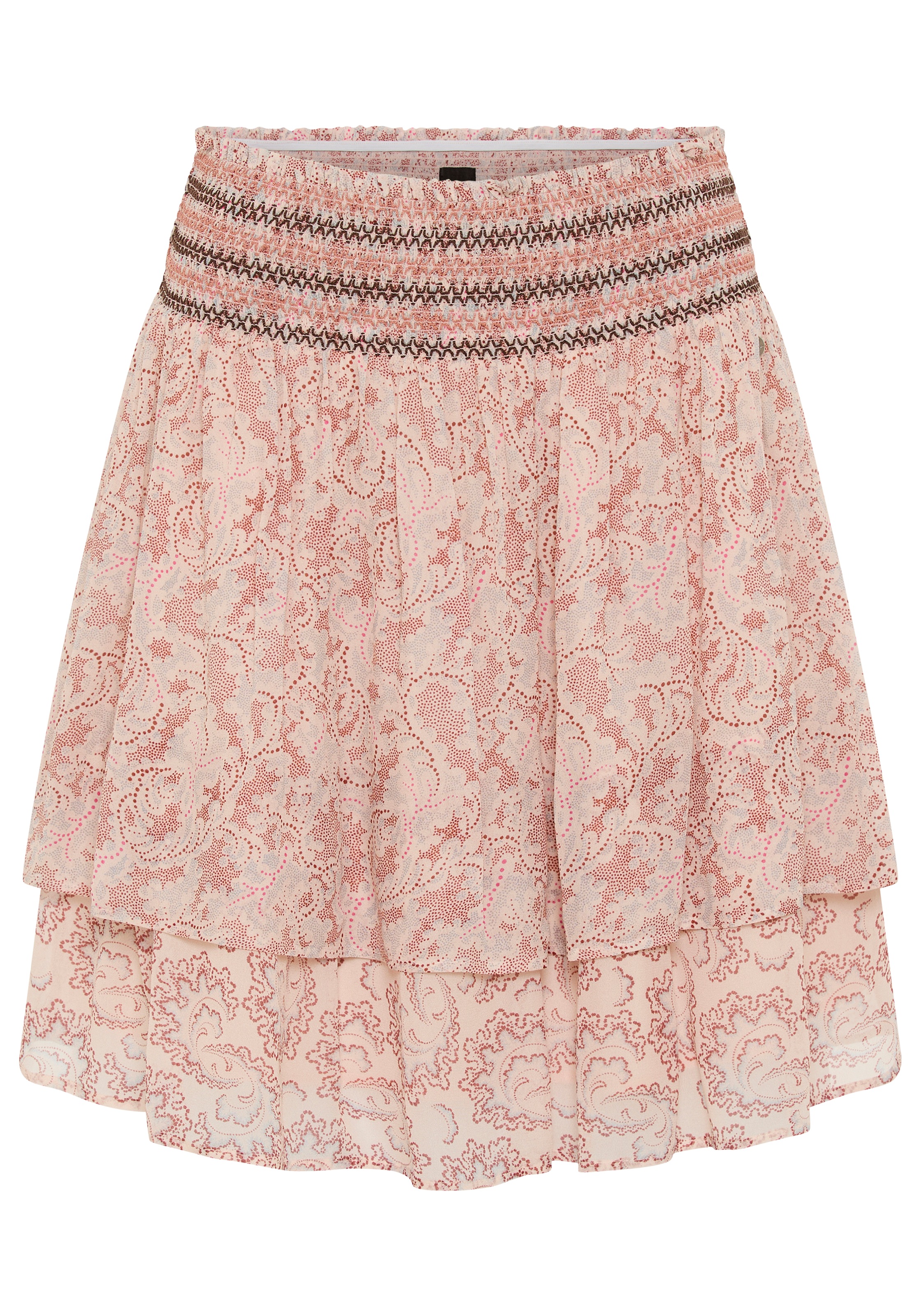 BOSS ORANGE Stufenrock »Vesiana Premium Damenmode« in Mini-Länge, Viskose