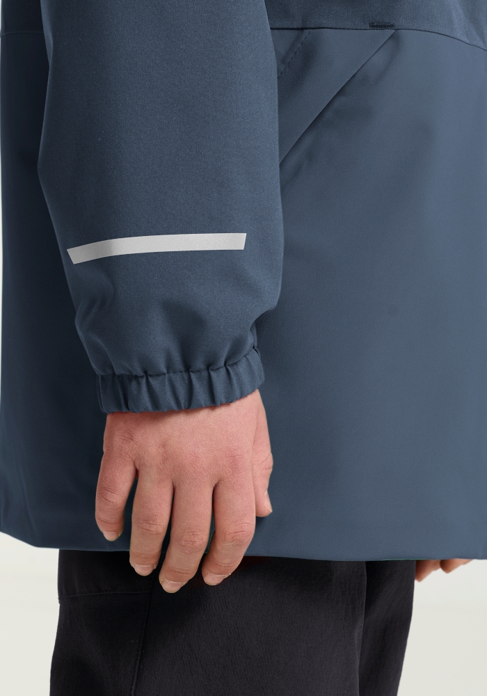 Jack Wolfskin Outdoorjacke »SNOW DAYS JKT KIDS« für Kinder, wasserdichte Ausstattung, mit kuscheligem Innenfutter