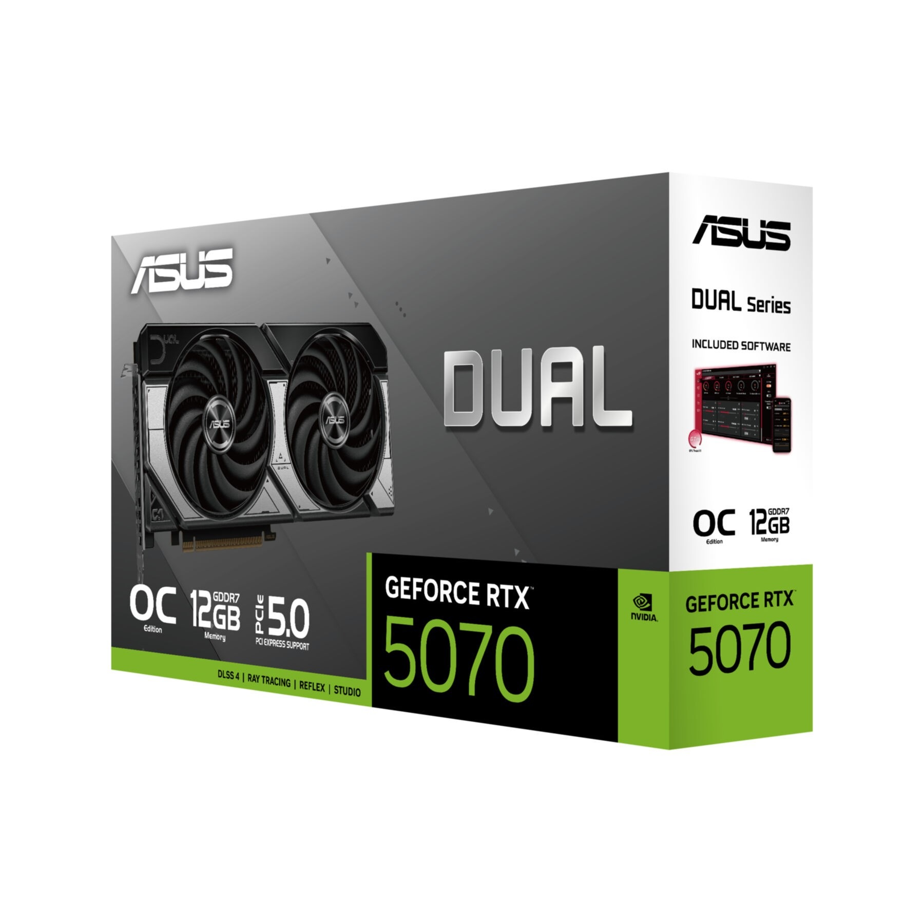 Asus Grafikkarte »DUAL-RTX5070-O12G«