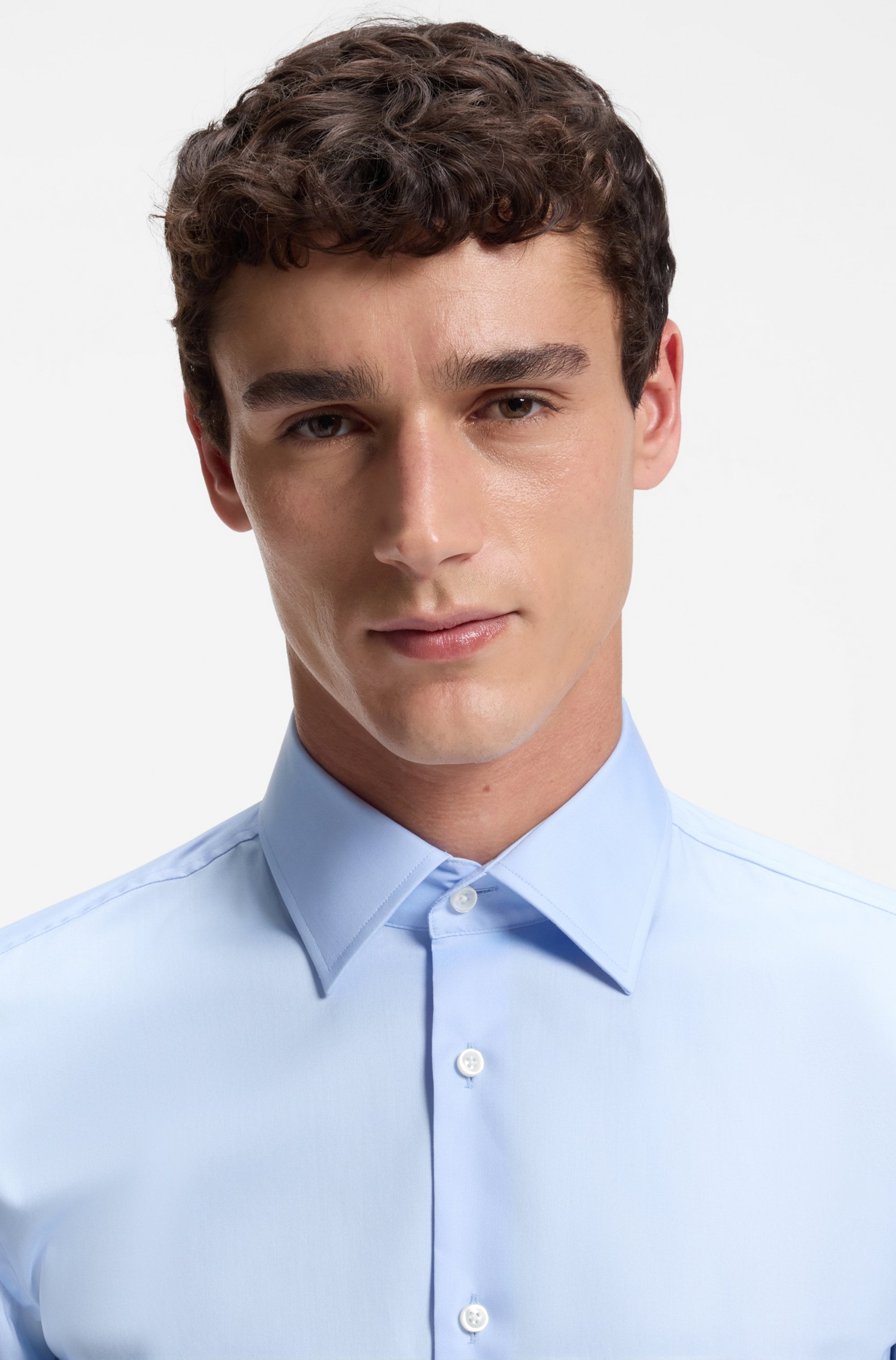 BOSS Businesshemd Kentkragen, Slim Fit, bügelleicht