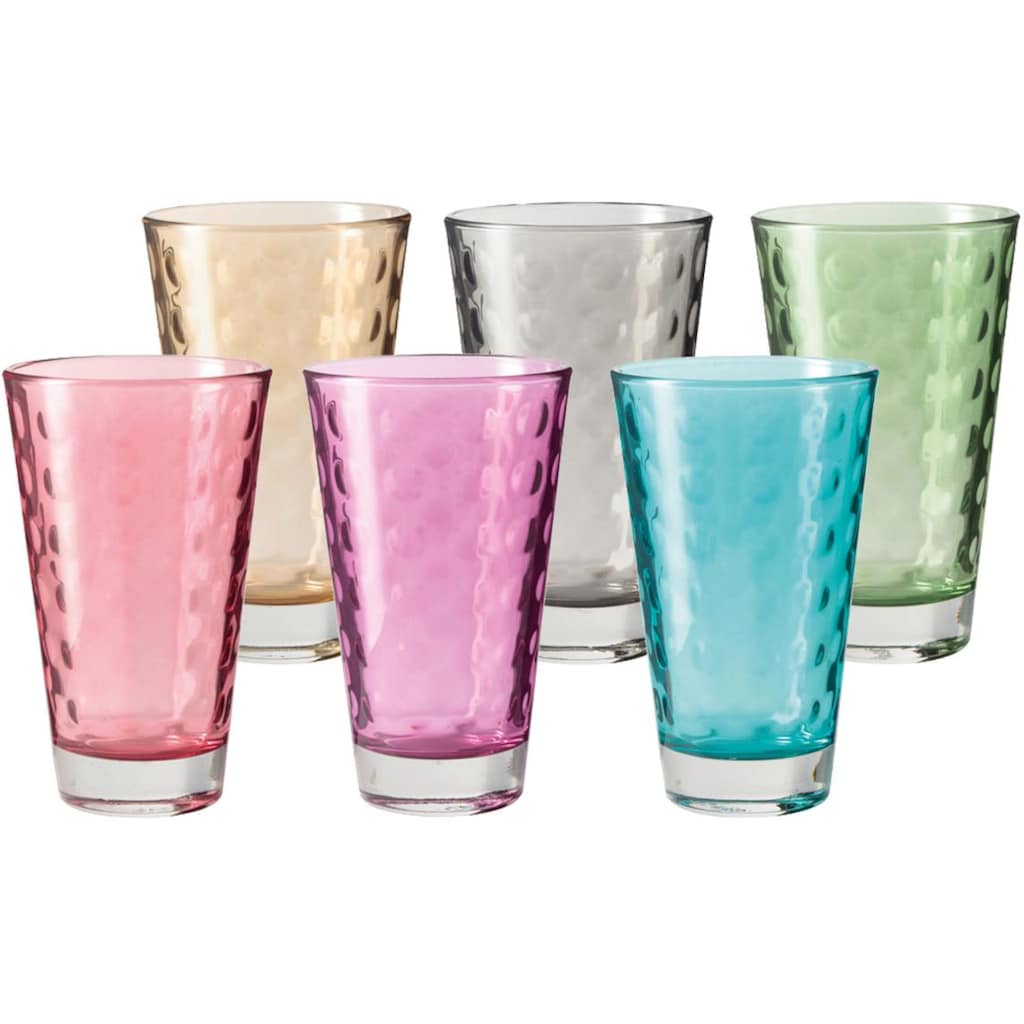 LEONARDO Glas »Optic«, (Set, 6 tlg., 6)