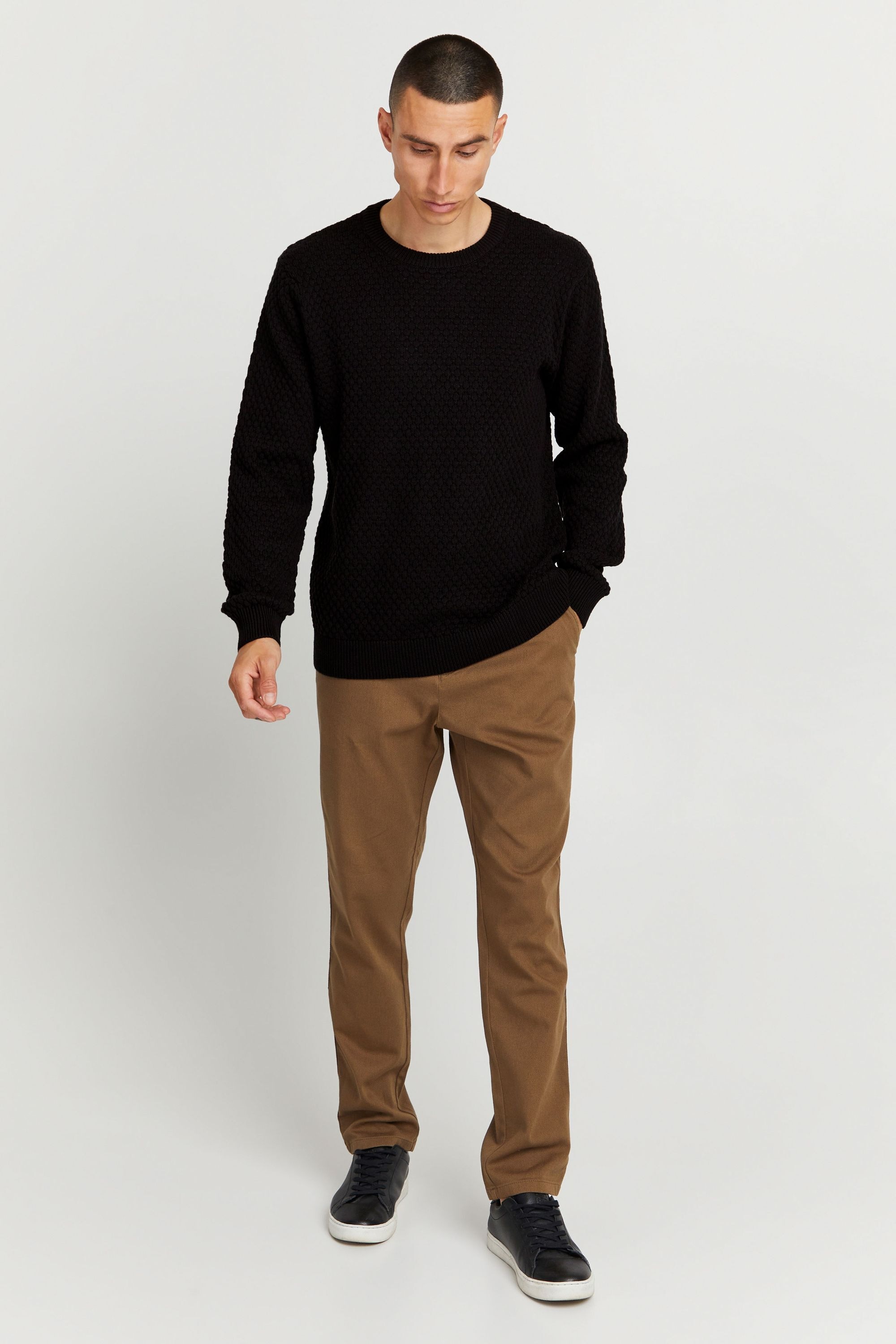 !Solid Strickfleece-Pullover »Strickpullover SDClive«