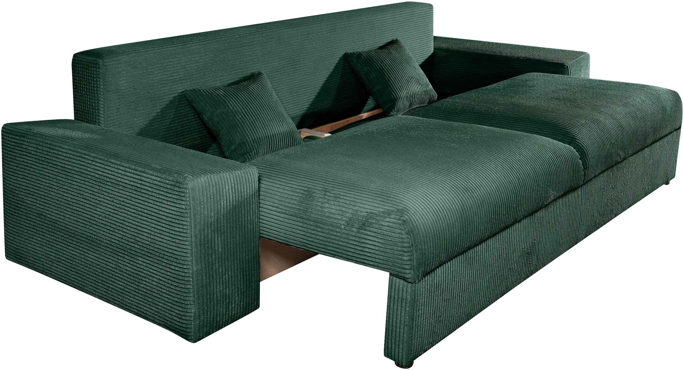 COLLECTION AB Schlafsofa »Mara, B: 249 cm, Liegefl. 139x195 cm« Dauer-Schlaffunktion, Bettkasten & Federkern, wahlweise mit Topper