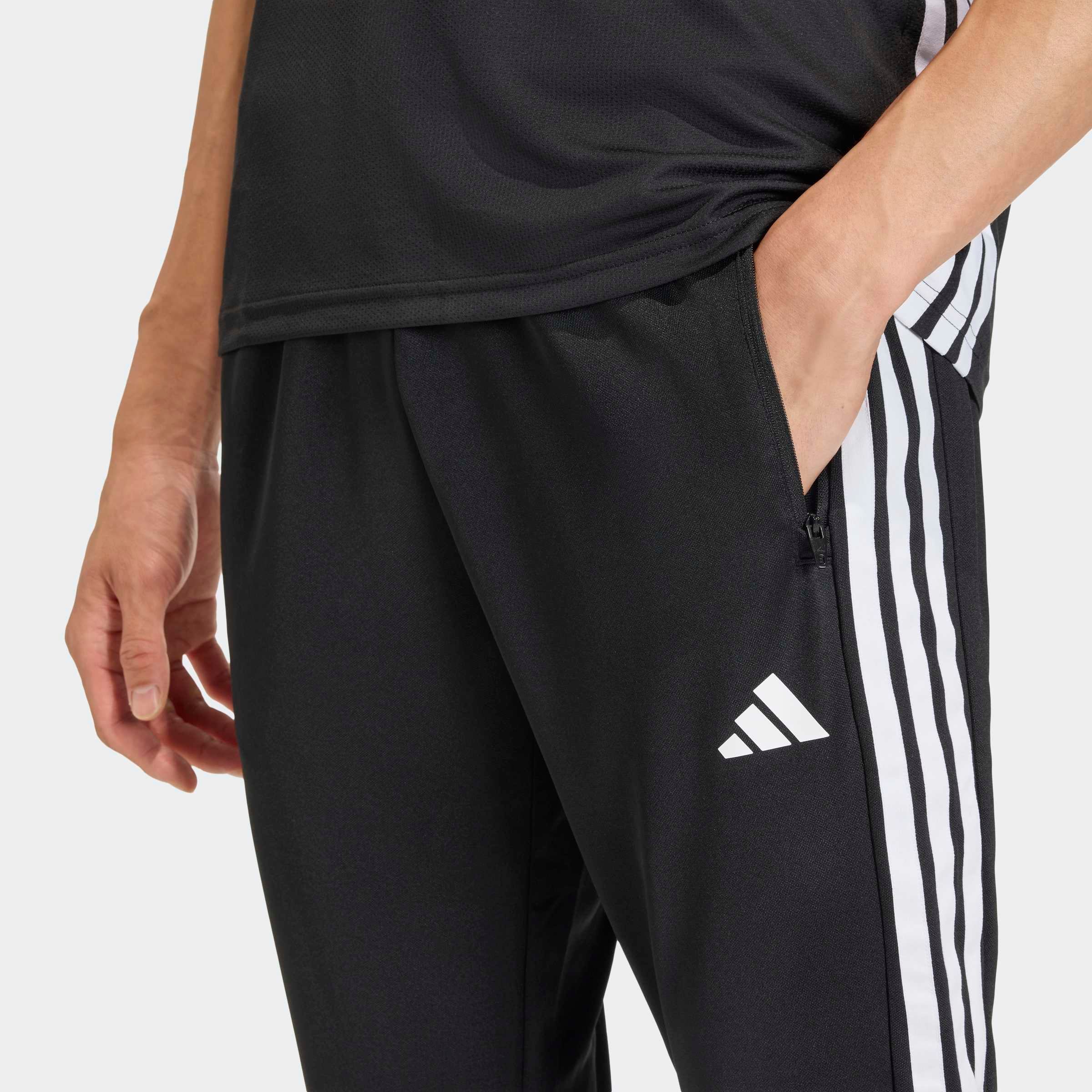adidas Performance Sporthose »WORKOUT ESSENTIALS ALL-SET 3-STREIFEN AUS GEWIRKTEM MATERIAL«  Trainingshose, Climacool, reguläre Passform