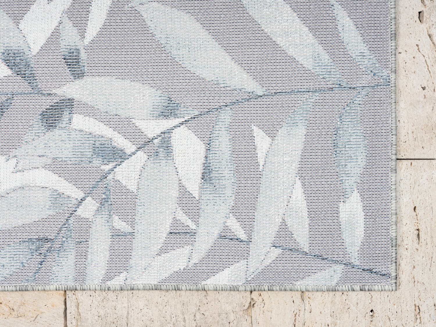 Myflair Möbel & Accessoires Teppich »Olivia Lagerräumung«, rechteckig, 8 mm Höhe, Blätter Motiv, Hoch-Tief Effekt, Outdoor geeignet, Balkon, Terrasse
