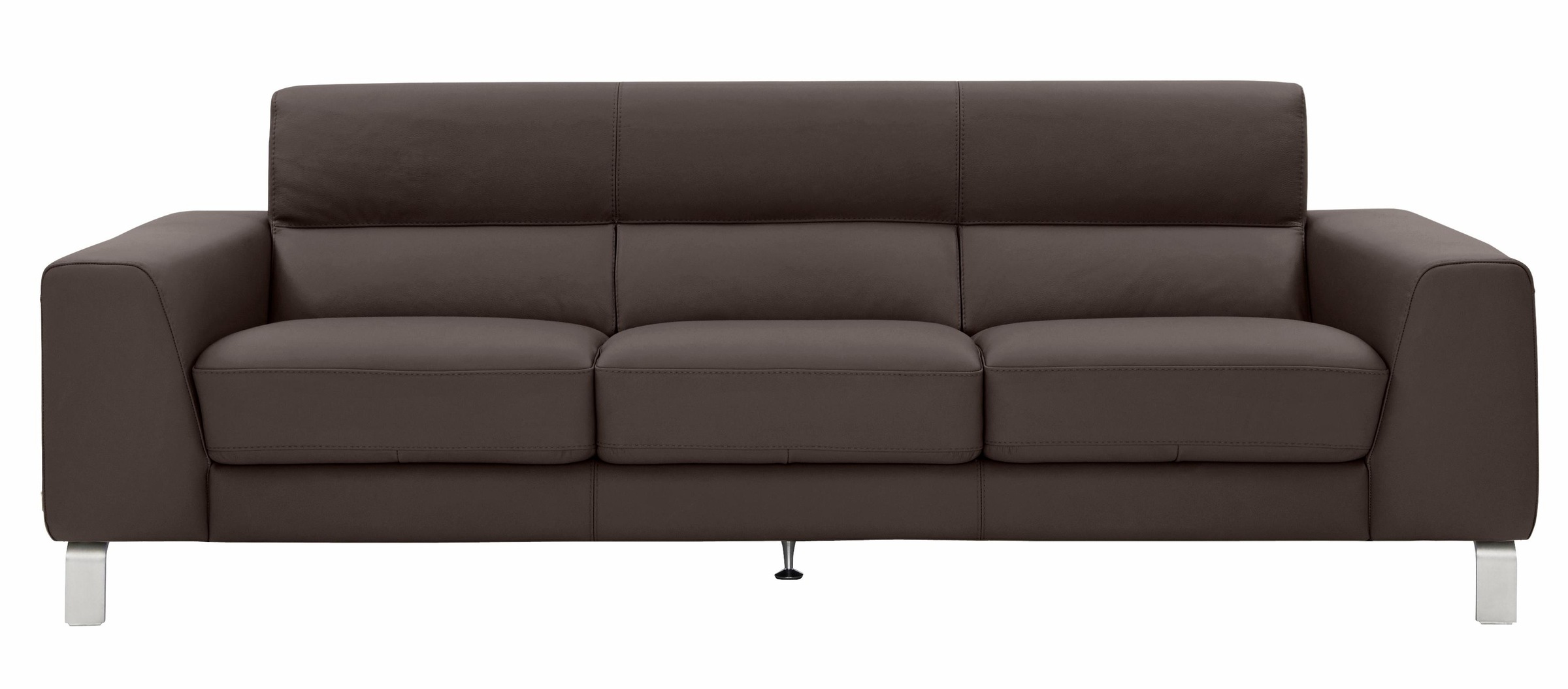 CALIA ITALIA 3-Sitzer »Simon, toller Sitzkomfort, italienisches Designsofa«, in zwei Lederqualitäten