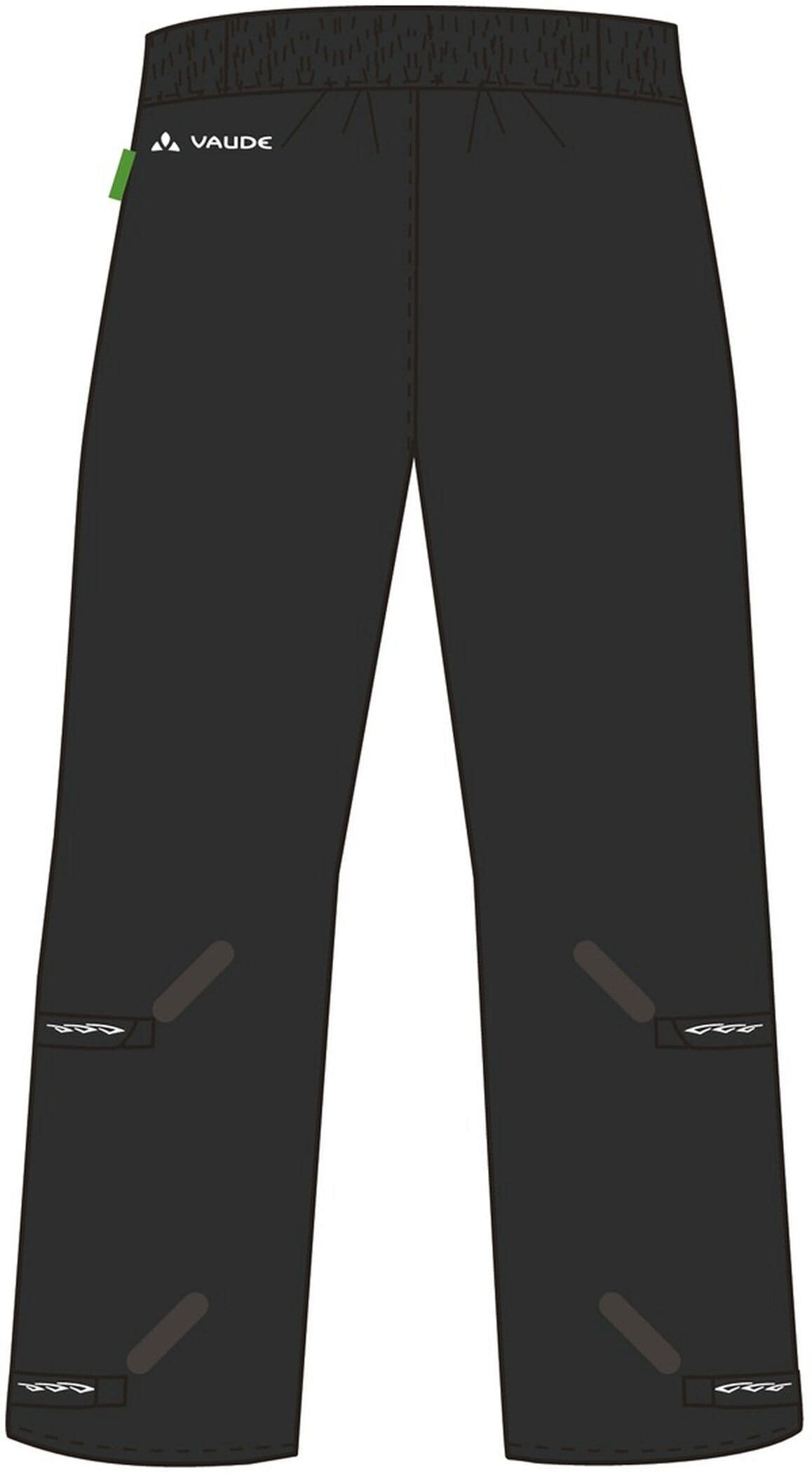 VAUDE Fahrradhose »Fluid Full-zip Pants II«