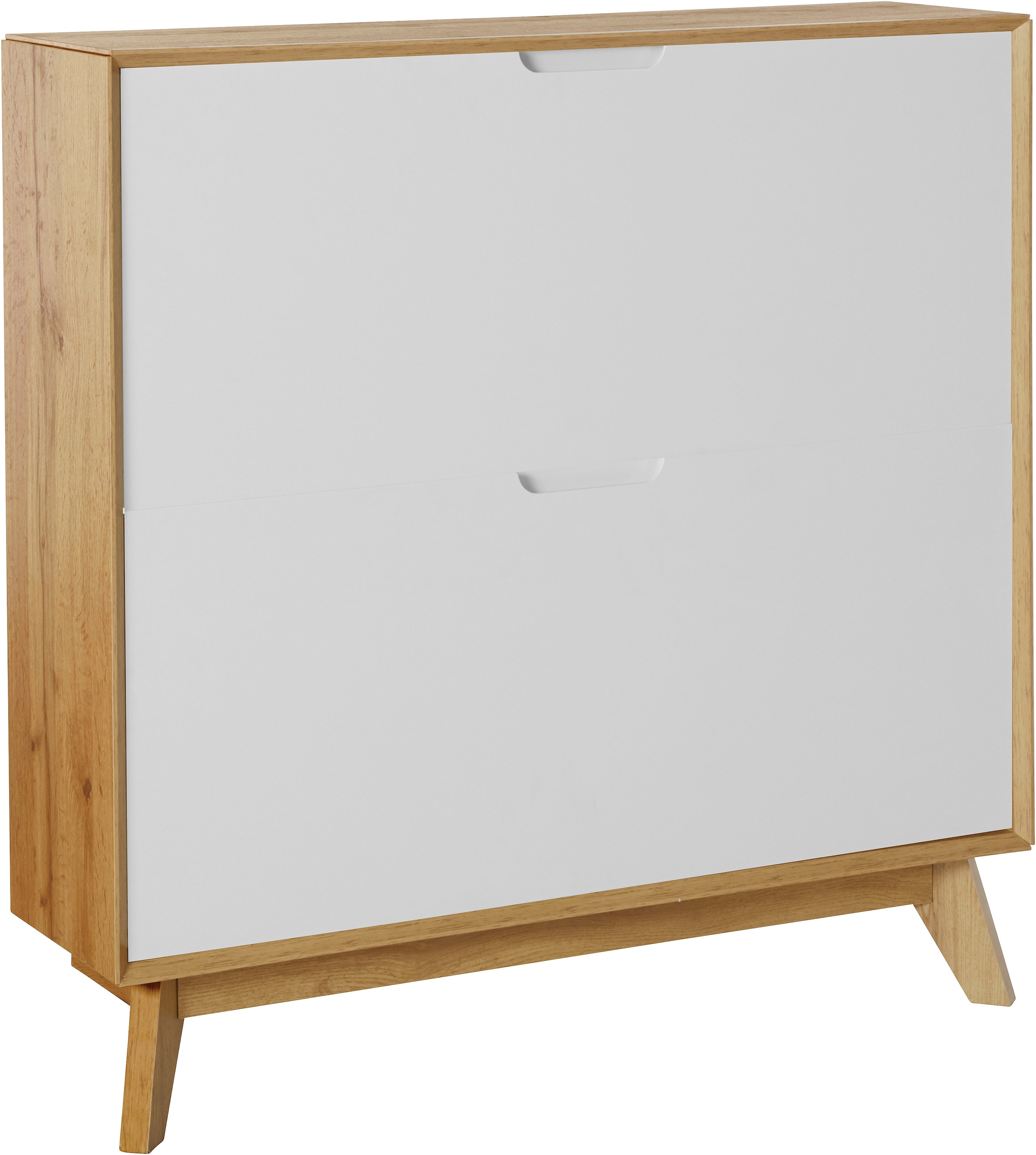 andas Schuhschrank »Pandrup«, mit 2 Klappen, ca. 8 Paar Schuhe pro Klappe, Höhe 90 cm