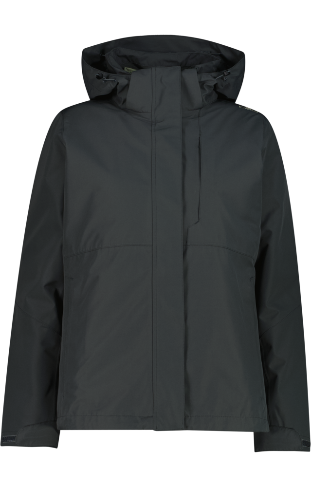 CMP 3-in-1-Funktionsjacke »WOMAN JACKET ZIP HOOD DETACHBLE INN.JACKET« 2 Stk. tlg. mit Kapuze 2-teiliges Set, mit herausnehmbarer Innenjacke, sportlicher Stil