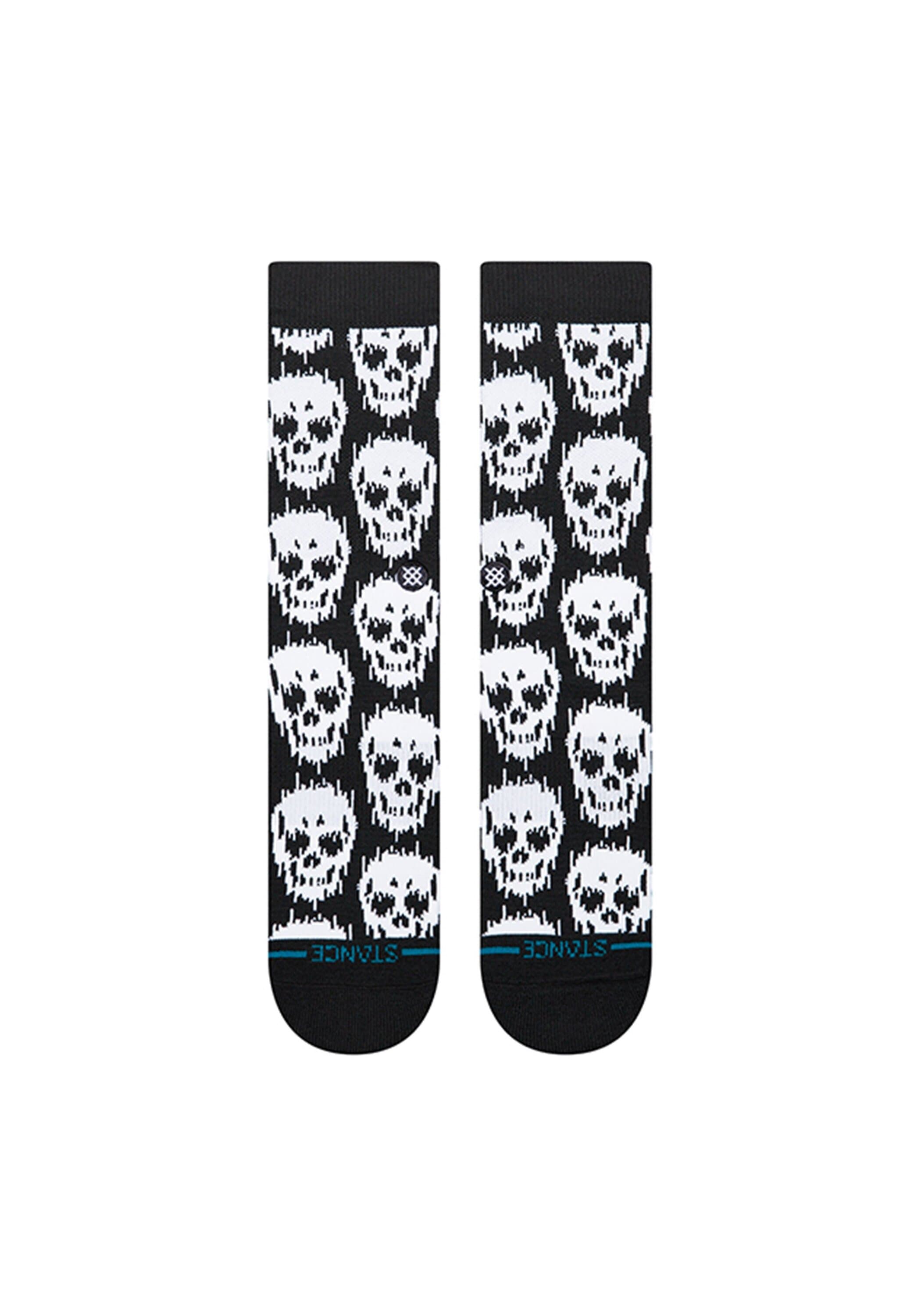 Stance Kurzsocken »Socken Static Skull Crew 1er Pack« 1 Paar tlg.