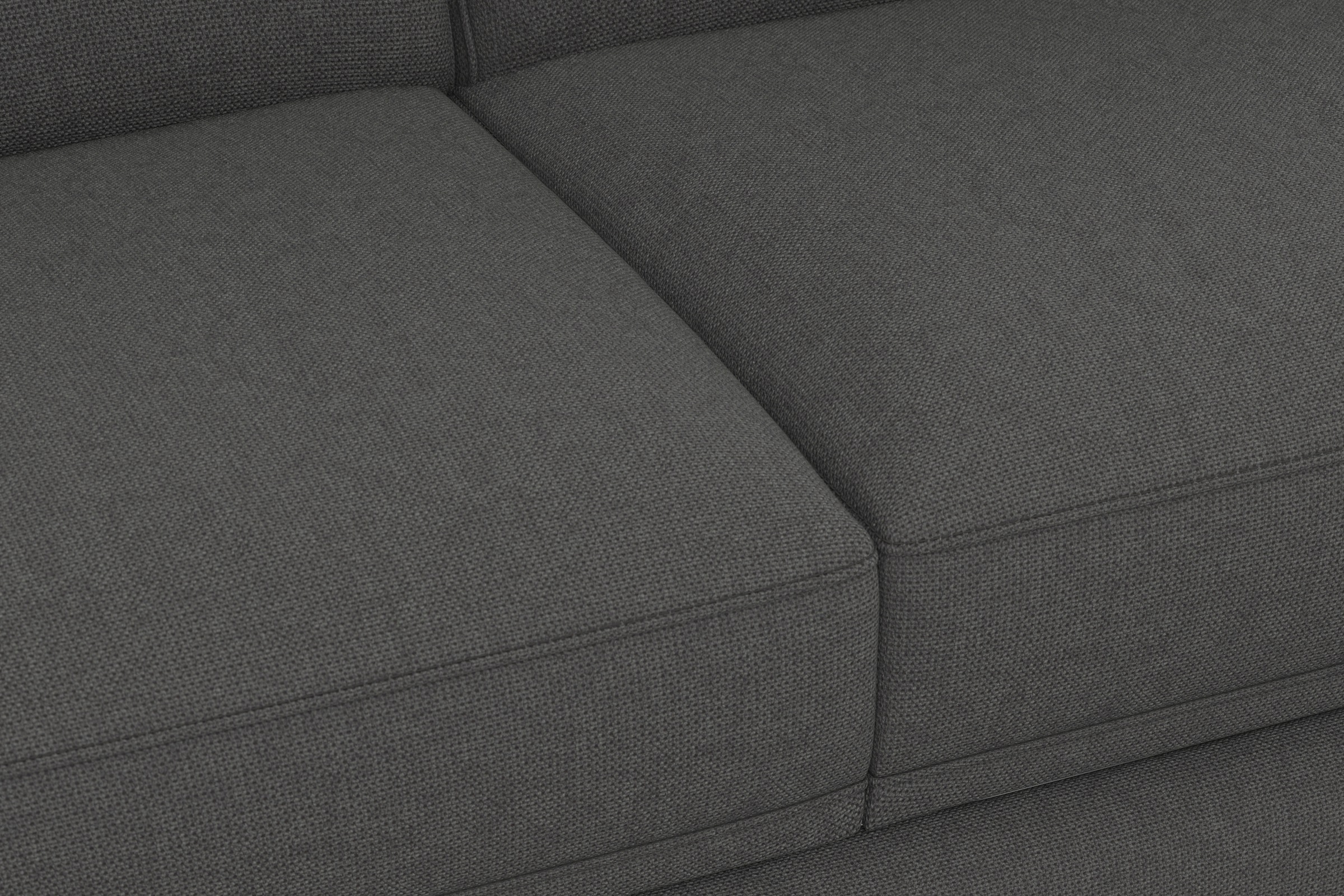 sit&more Wohnlandschaft »Dundee U-Form«, mit Federkern und Massivholzfüßen, wahlweise mit Kopfteilverstellung