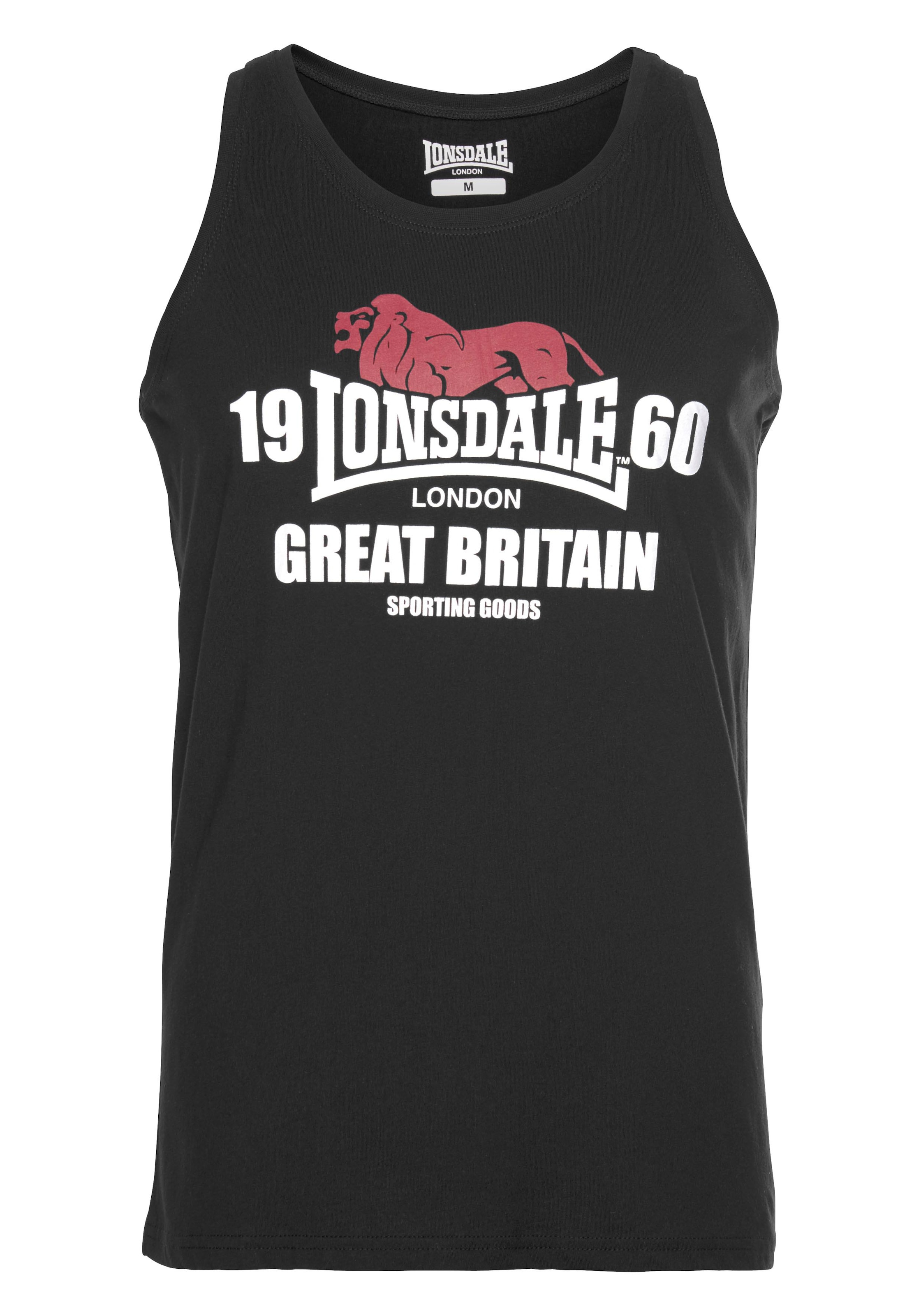 Lonsdale Tanktop, (Packung, 2 tlg., 2er-Pack)