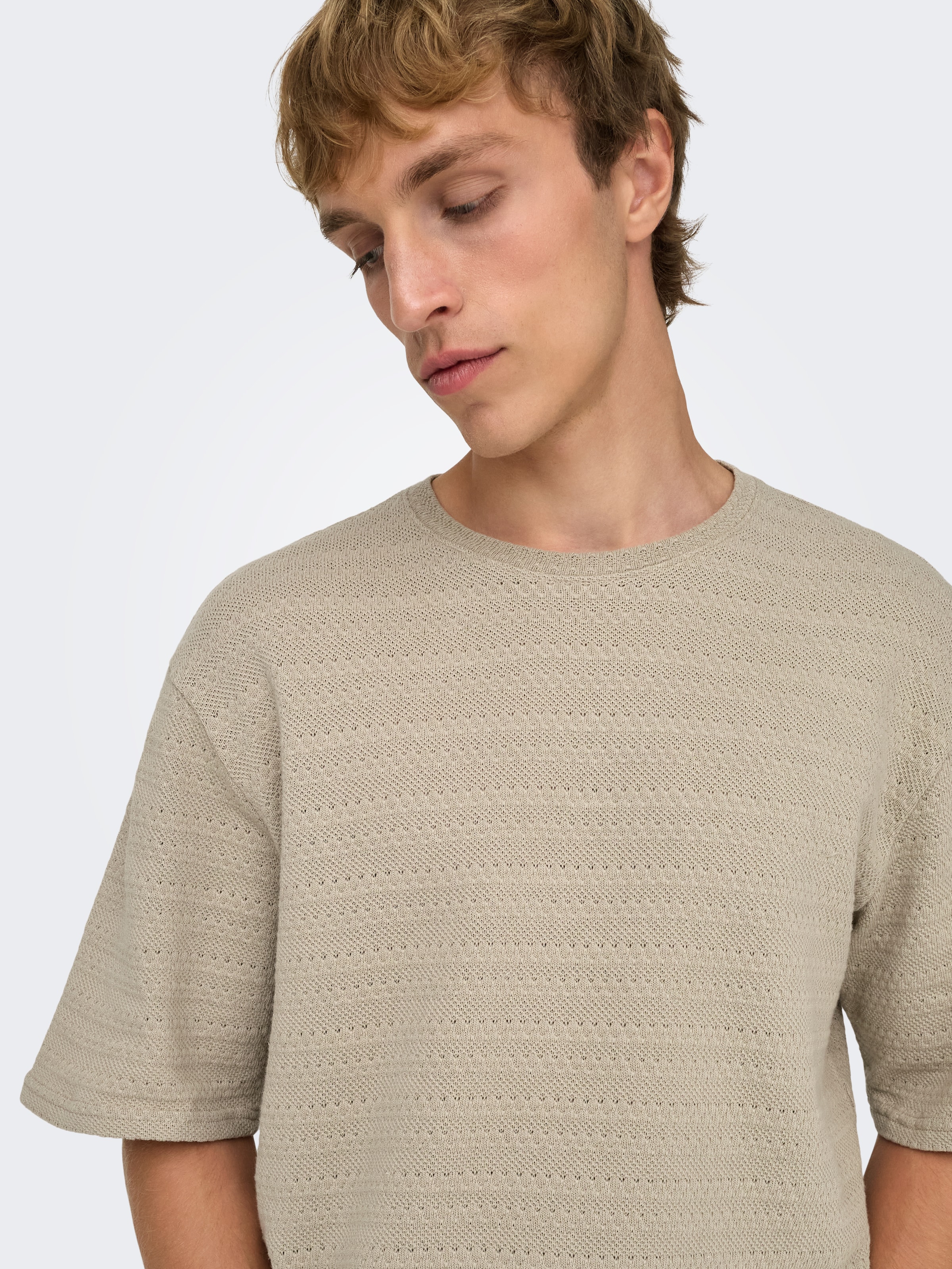 ONLY & SONS Strickpullover »ONSGIVO REG 12 SS CREW KNIT NOOS«