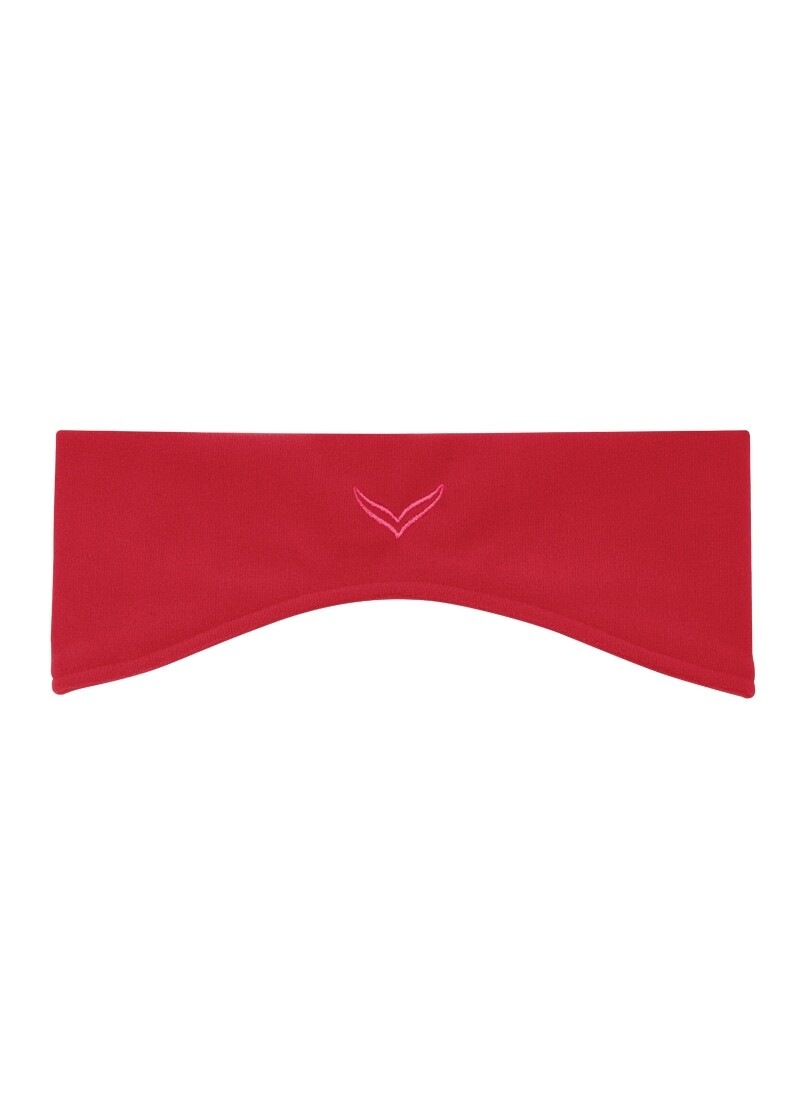Trigema, Herren, Stirnband »TRIGEMA Fleecestirnband« 1 Stk., kirsch, 3, kirsch, Fleece-Qualität, innen und außen angeraut