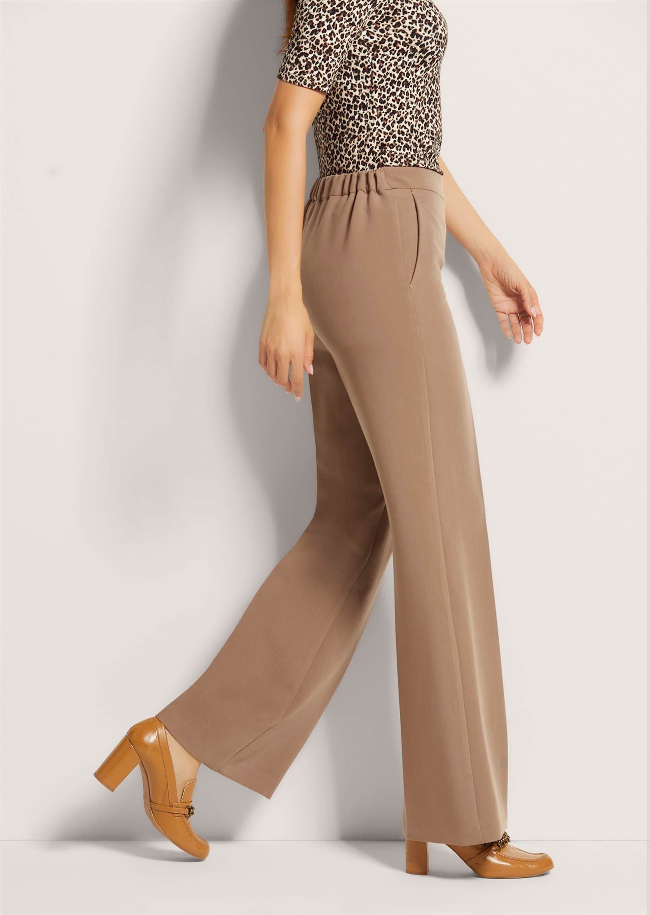 MADELEINE Bügelfaltenhose »Hose Weite Schlupfhose mit Bügelfalten«