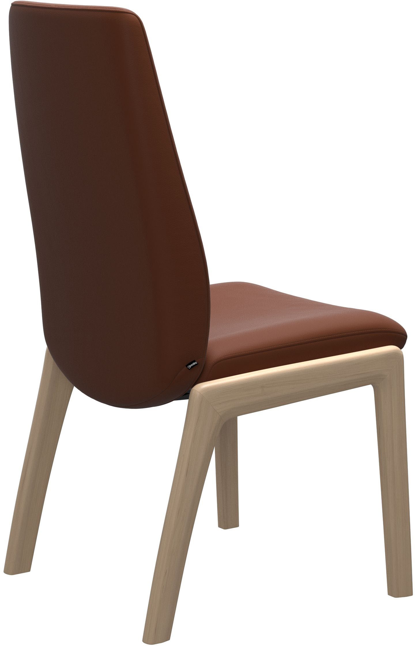Stressless® Polsterstuhl »Laurel«, Leder PALOMA, High Back, Größe L, mit abgerundeten Beinen in Eiche gekalkt