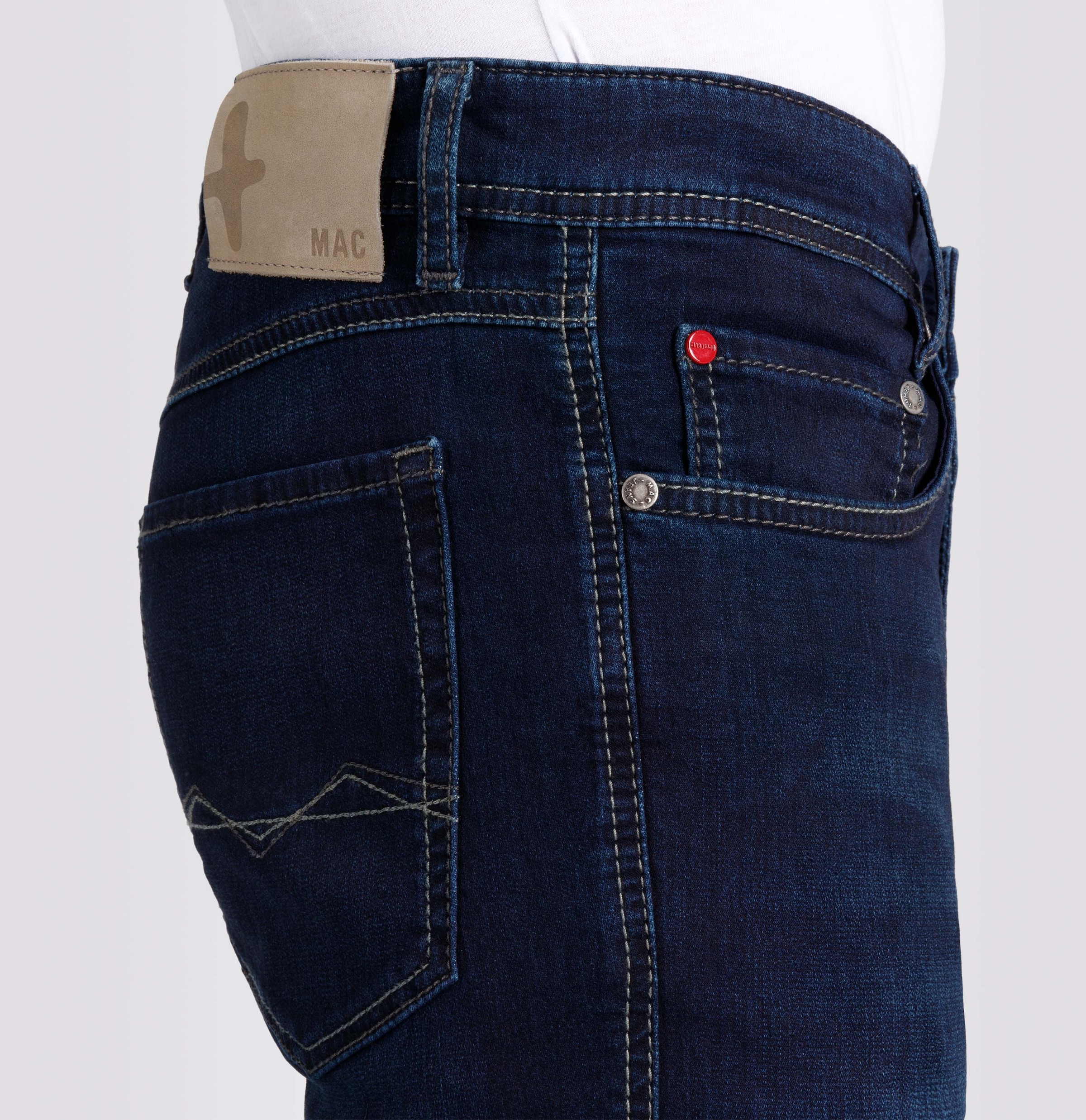 MAC Tapered-fit-Jeans, im Five-Pocket Style