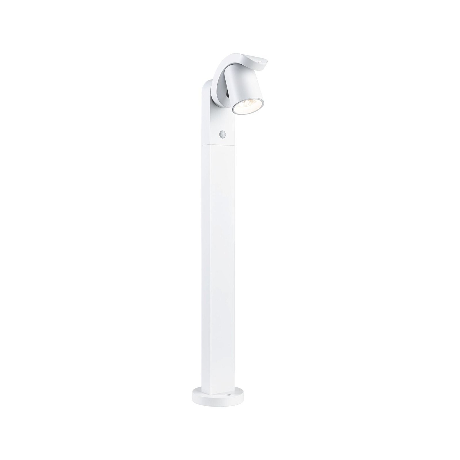 Paulmann LED Pollerleuchte »Cuff IP44 782mm 3000K 10W 700lm 230V 70° Aluminium«, 1 flammig, Bewegungsmelder