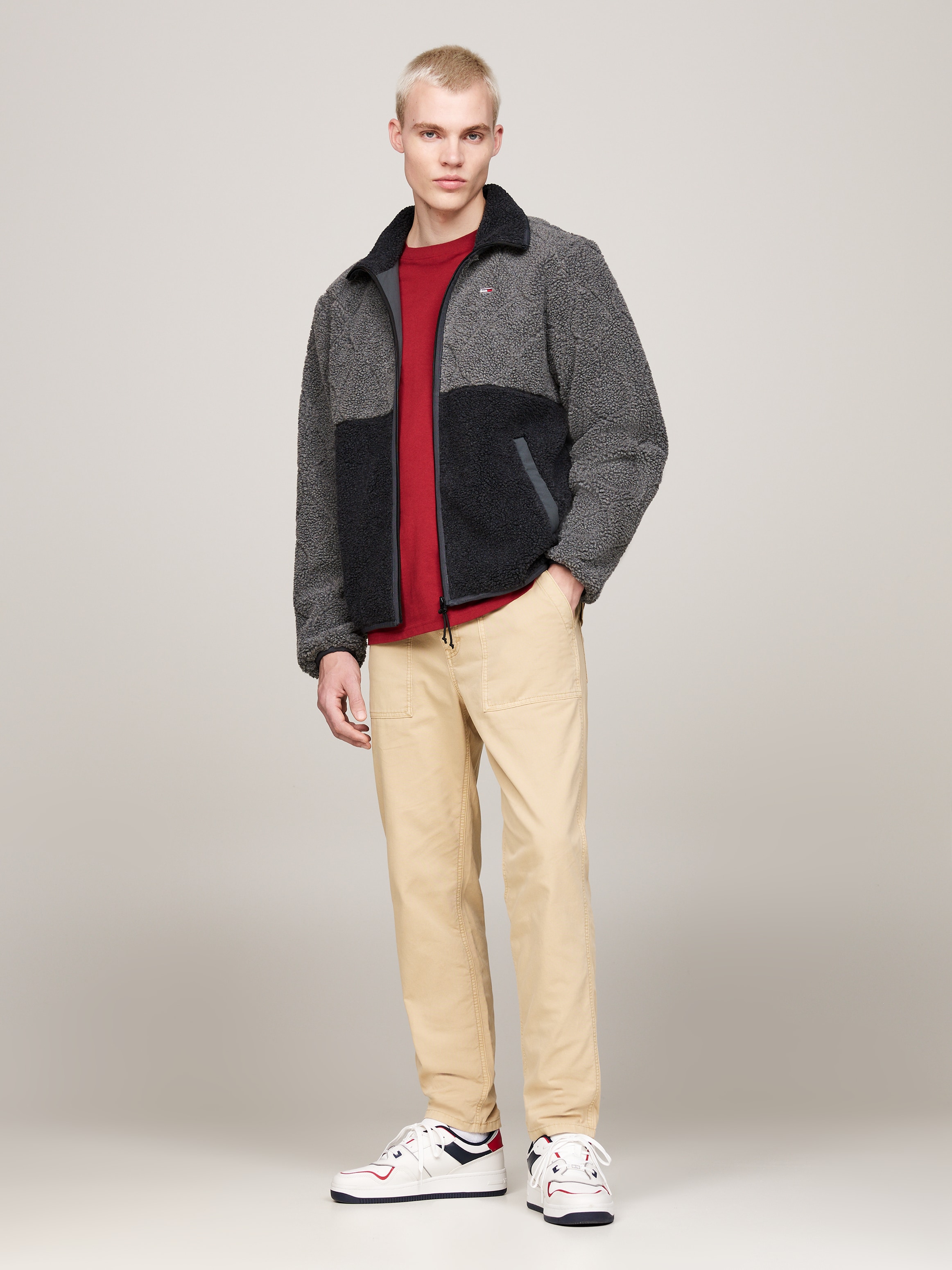 Tommy Jeans Kurzjacke »TJM TEDDY ESSENTIAL JACKET«