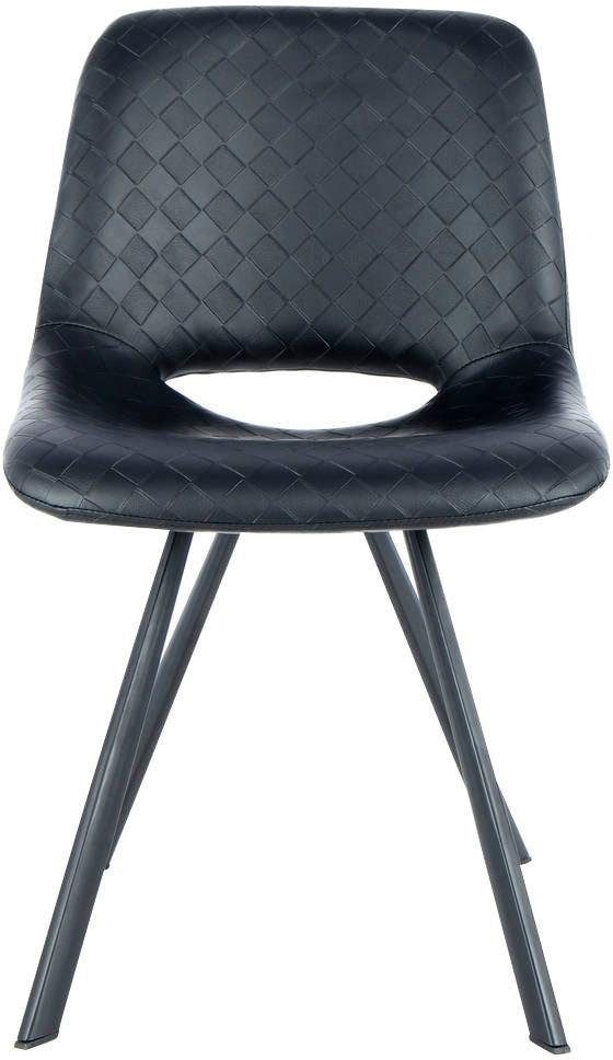 Kayoom Stuhl »Josephine 325 2er-Set, zeitloses Design, mit geometrischer Aussparung«, (Set), 2 St., pflegeleicht, schlicht, weiche Polsterung für angenehmes Sitzgefühl