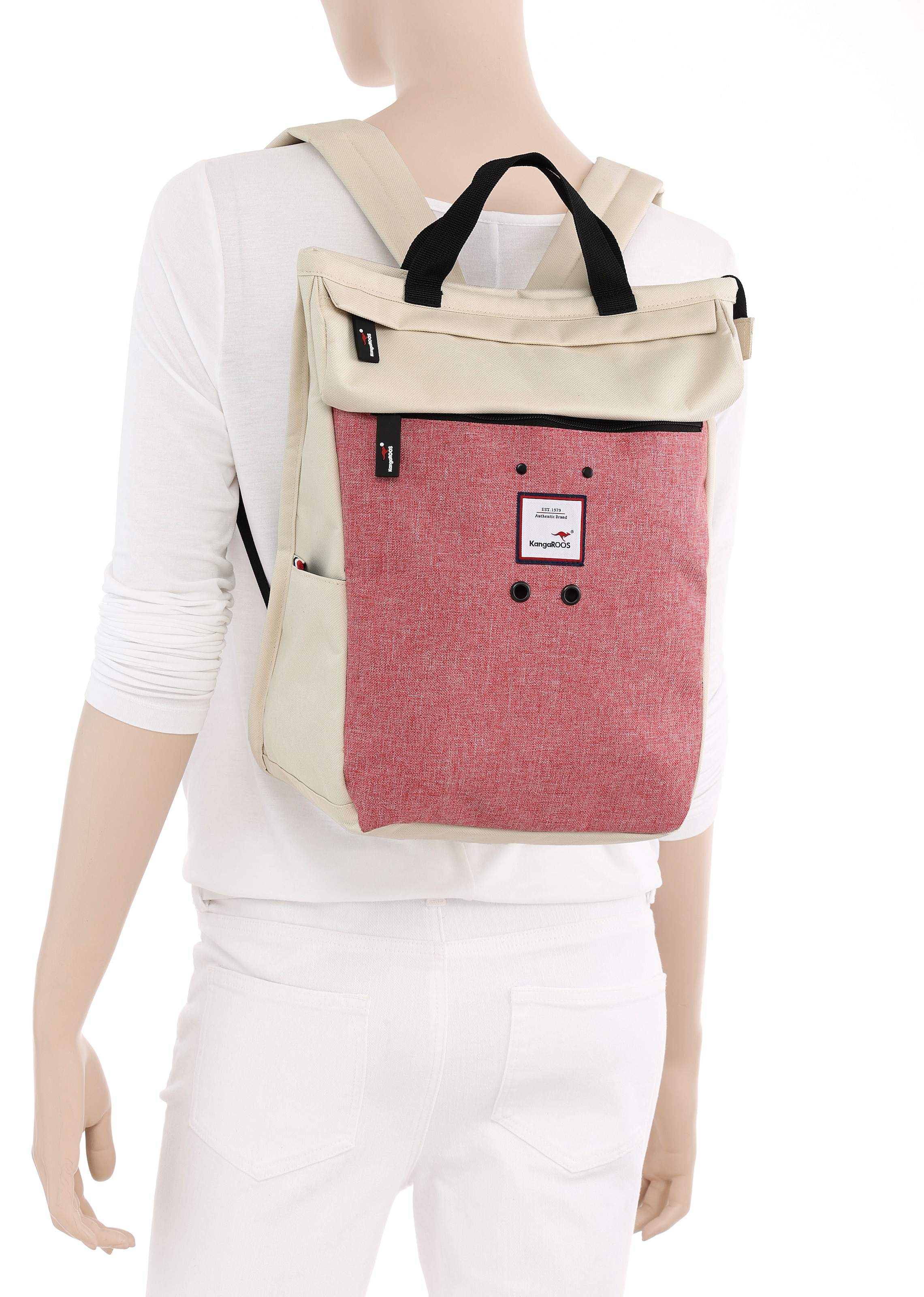 KangaROOS Cityrucksack, Freizeitrucksack Arbeitsrucksack Schulrucksack