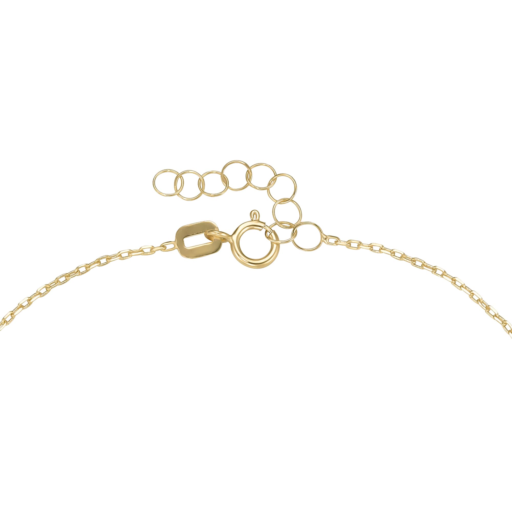 Luigi Merano Armband »Armband Ankerkette mit Elementen, Gold 375«