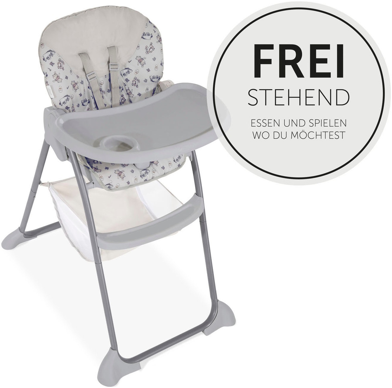Hauck Hochstuhl »Sit N Fold, Pooh Explorer«, zusammenklappbar