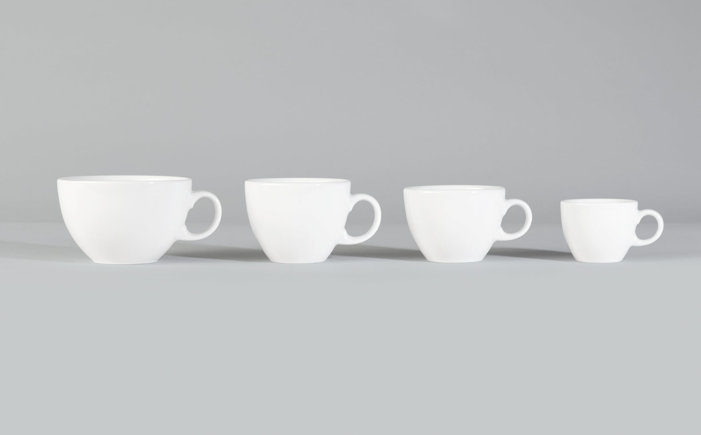 Seltmann Weiden Tasse »Cappuccinotassen mit Untertassen VIP. 220 ml 6er Set weiß« Spülmaschinenfest, Mikrowellensicher, Ofenfest