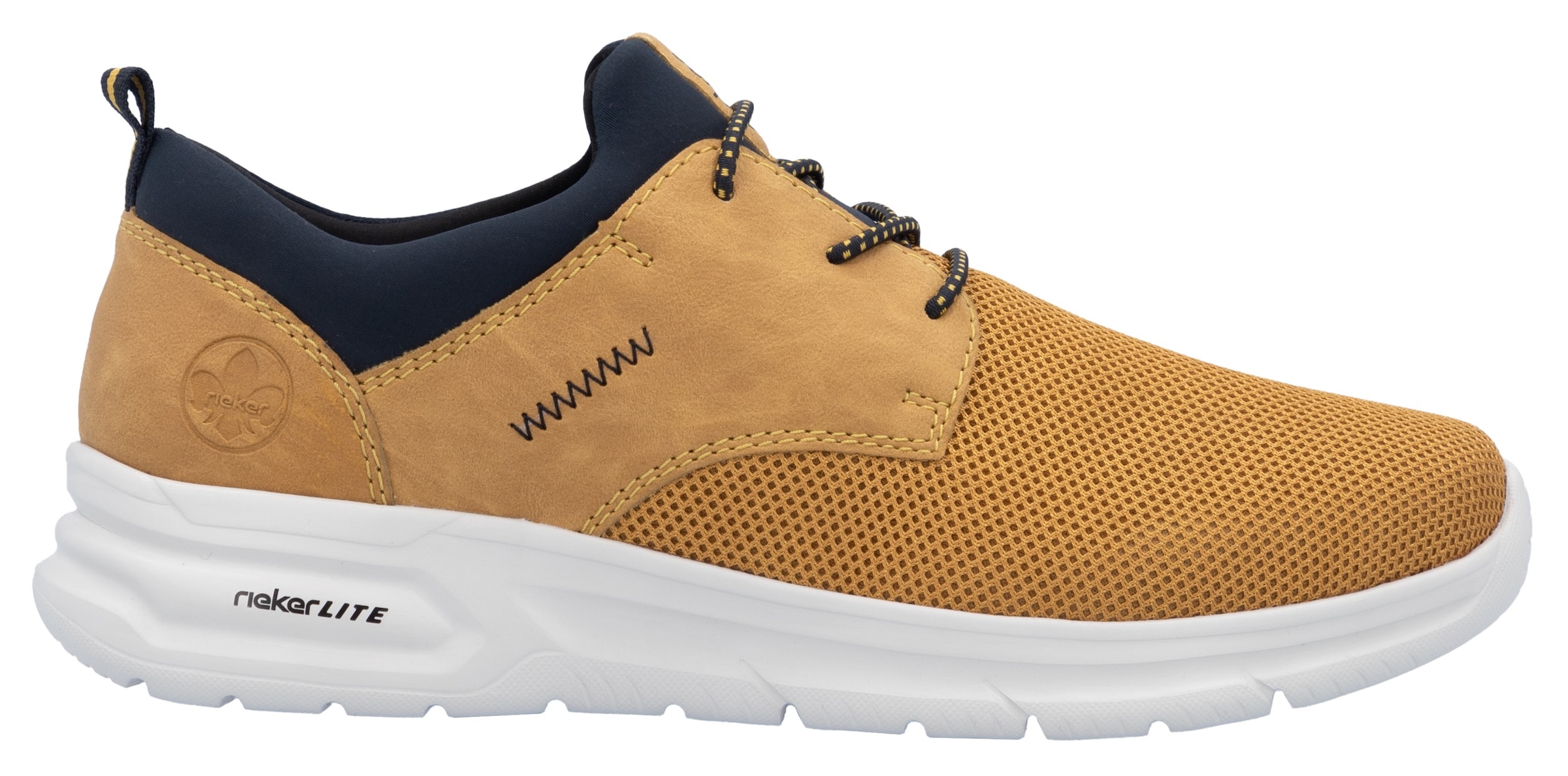 Rieker Slip-On Sneaker, Schlupfschuh, Halbschuh, Freizeitschuh mit Rieker LITE-Sohle