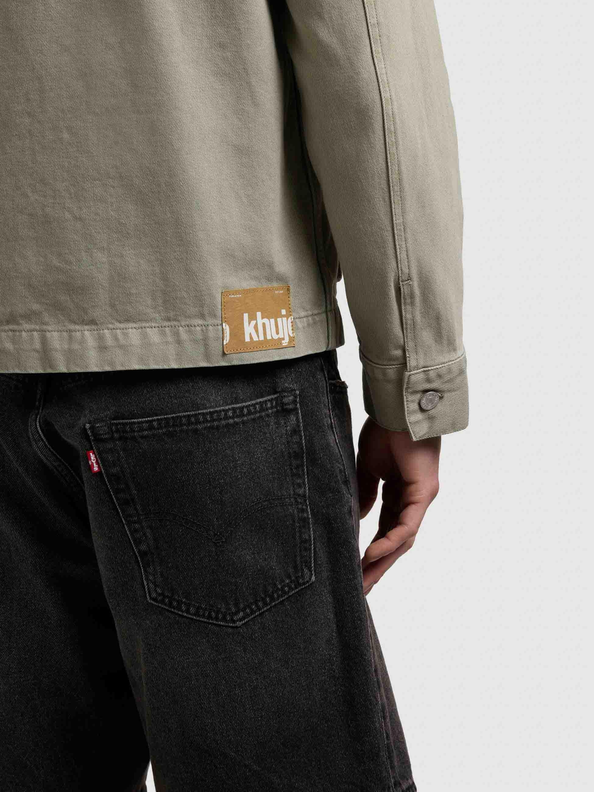 khujo Jeansjacke »Jeansjacke Barto« ohne Kapuze Modische Jacke in Jeans-Optik