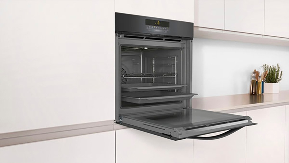 Constructa Backofen-Set »CX5PM801«, mit Teleskopauszug nachrüstbar, Pyrolyse-Selbstreinigung