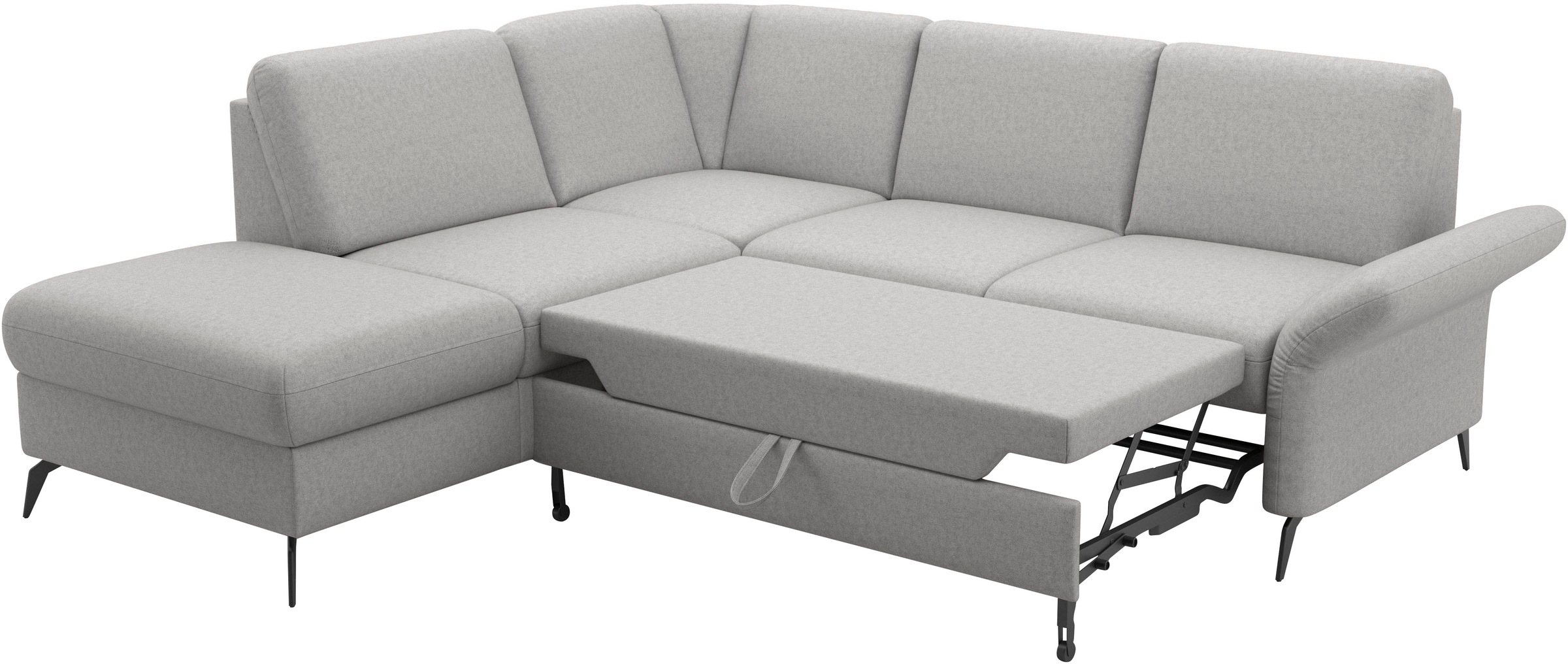 Home affaire Ecksofa »Rochelle«, wahlweise mit Bettfunktion, Bettkasten und Armteilverstellung