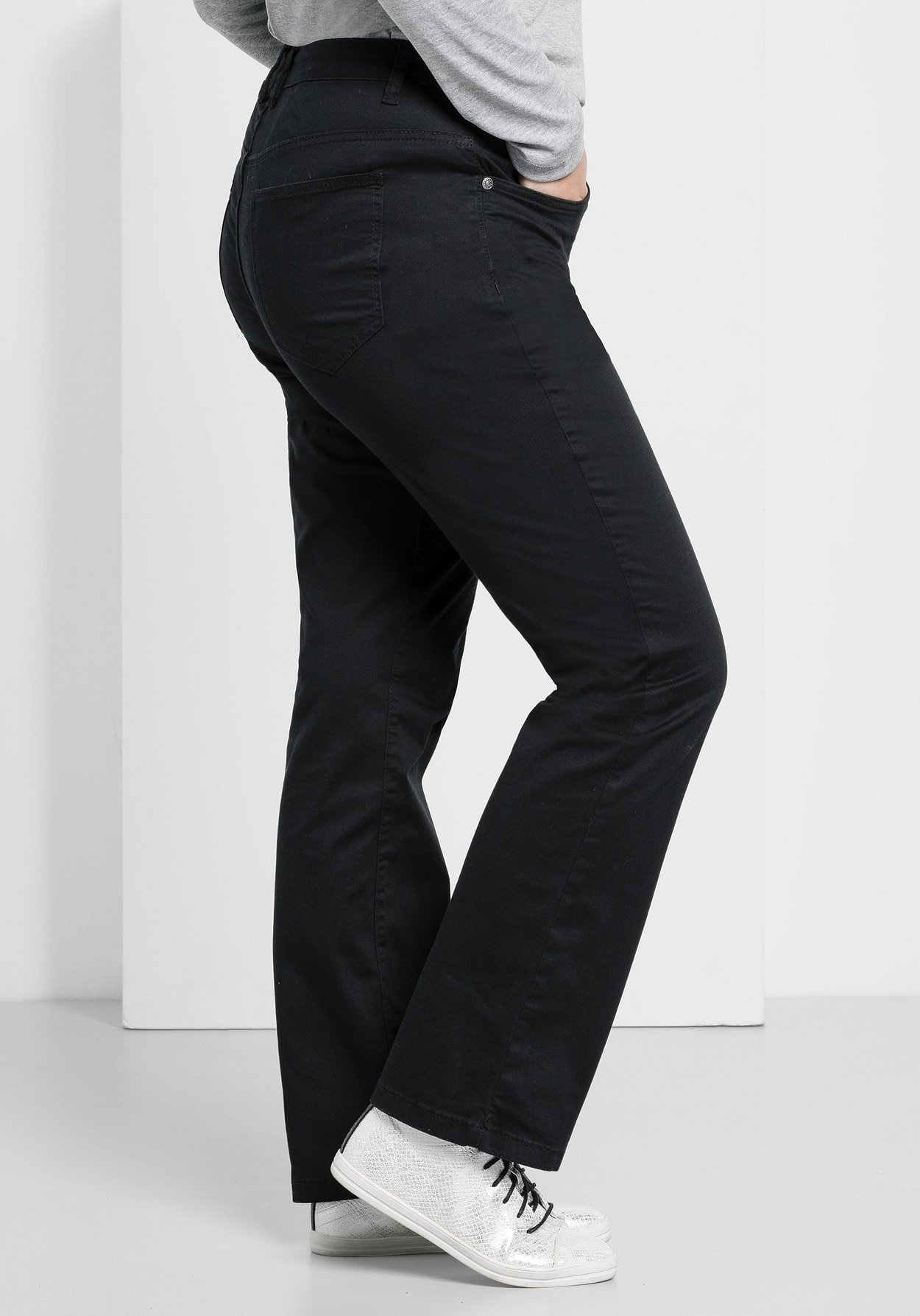 Sheego Stretch-Hose »Hose elastische Twill-Qualität«