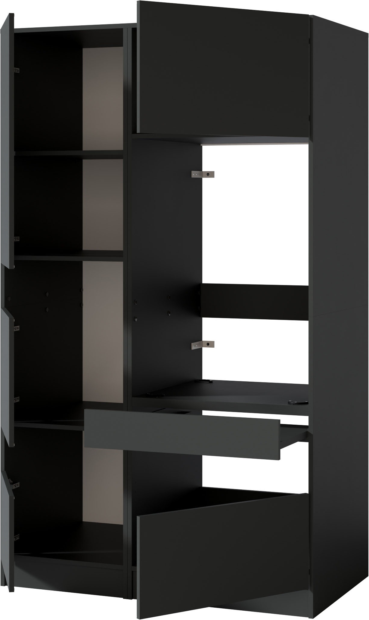 BASIC by Balculina Mehrzweckschrank-Set »Washhome B/T/H 118x68x200 cm« 2 Stk. tlg.