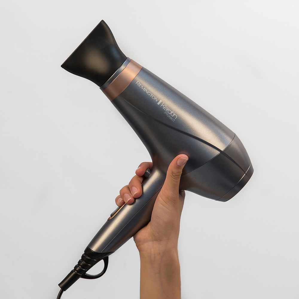 Remington Haartrockner »AC8820 E51 Keratin Protect Dryer«, 2200 W, 3 Aufsätze, Profi, mit Ionenpflege, Keratinbeschichtung, langlebigem AC-Motor