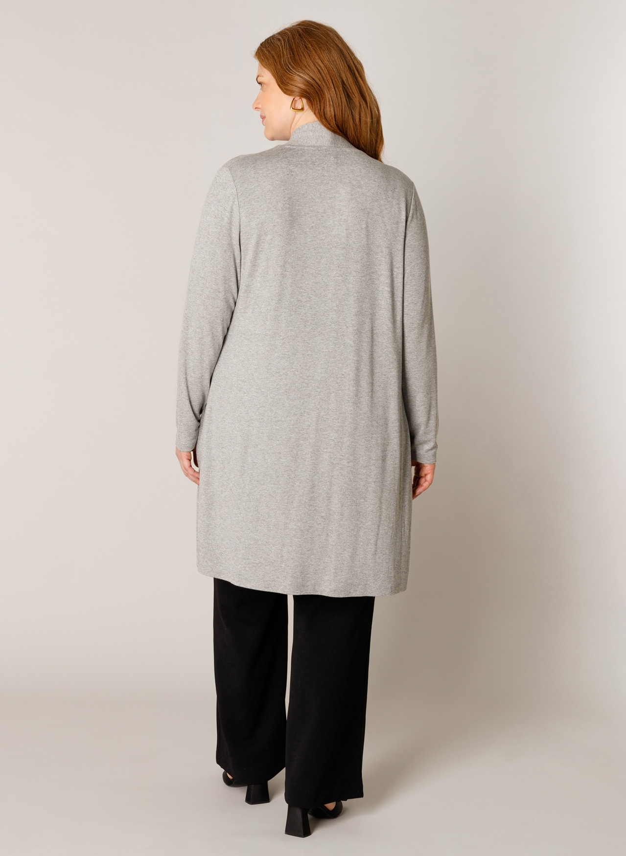 Base Level Curvy Longstrickjacke »Ayla Long« Große Größen