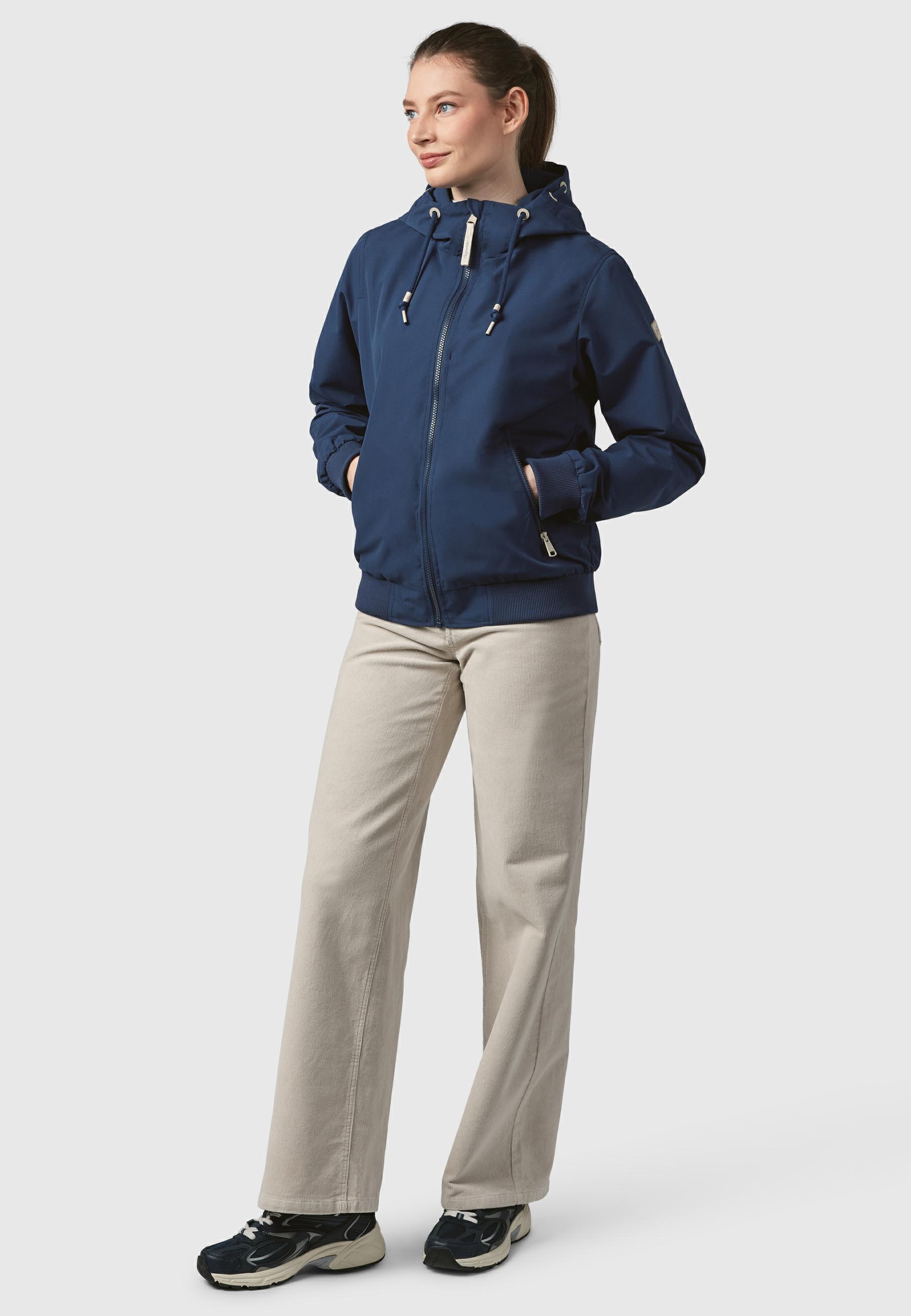 Ragwear Outdoorjacke »Kapuzenjacke Oggie« mit Kapuze Wasserdichte und atmungsaktive Übergangsjacke