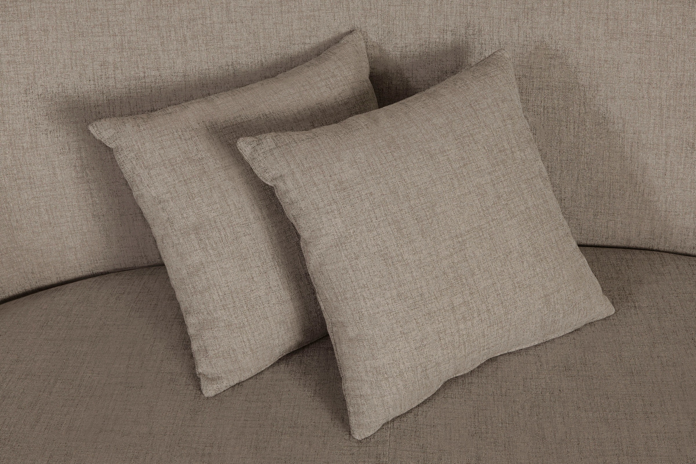 LeGer Home by Lena Gercke Ecksofa »Dilara L-Form«, gerundete Rückenlehne und Front, in 3 Bezugsqualitäten