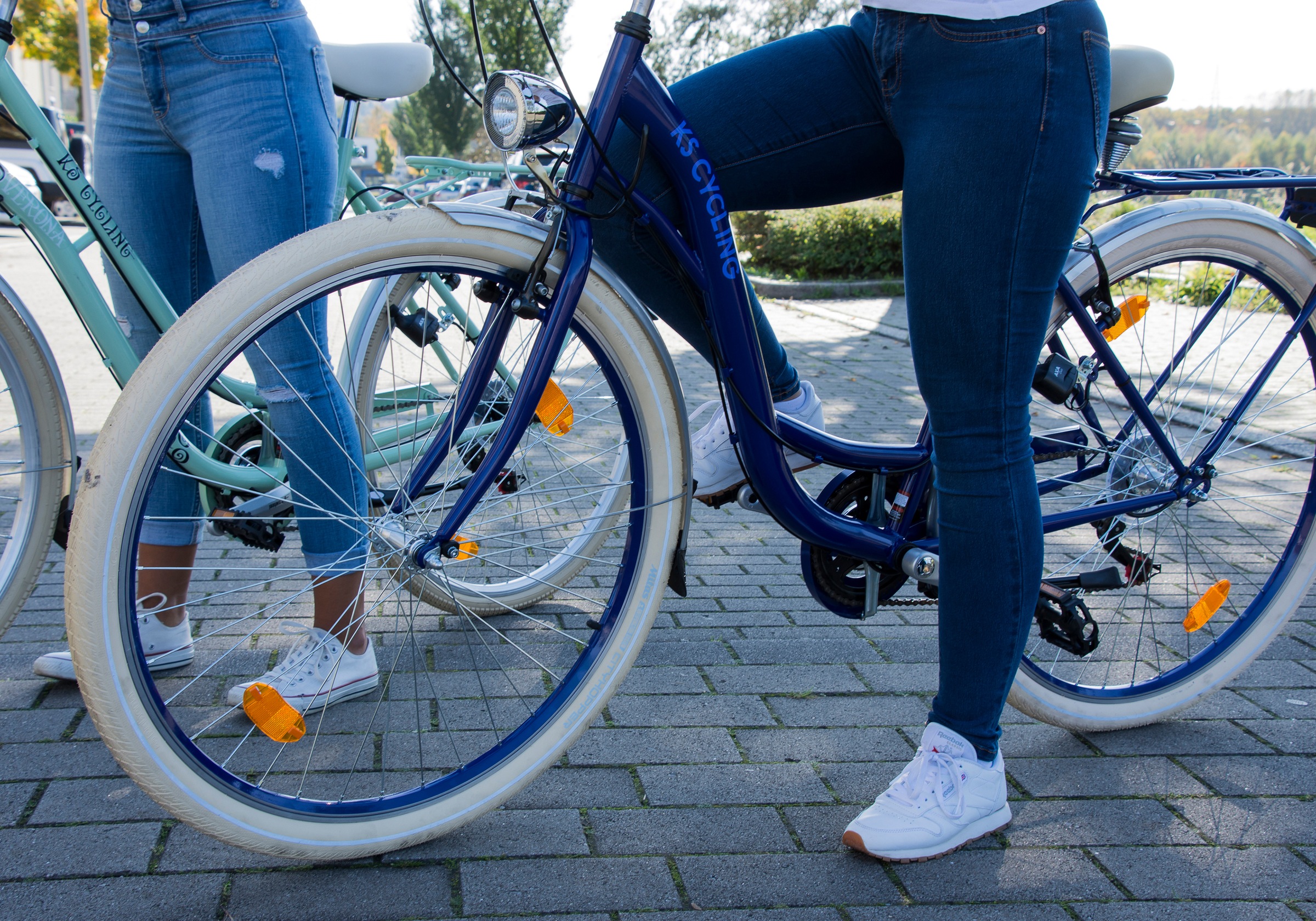 KS Cycling Cityrad »Balloon«, 6 Gang, Shimano, Tourney RD-TZ 50 Schaltwerk, Kettenschaltung, für Damen, Kettenschaltung