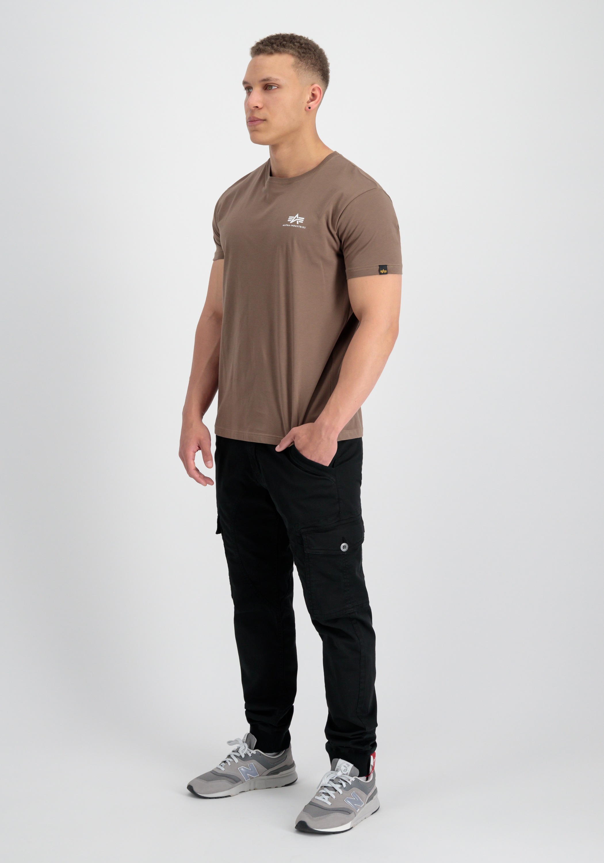 Alpha Industries T-Shirt »Alpha Industries Men - T-Shirts Basic T-Shirt SL«
