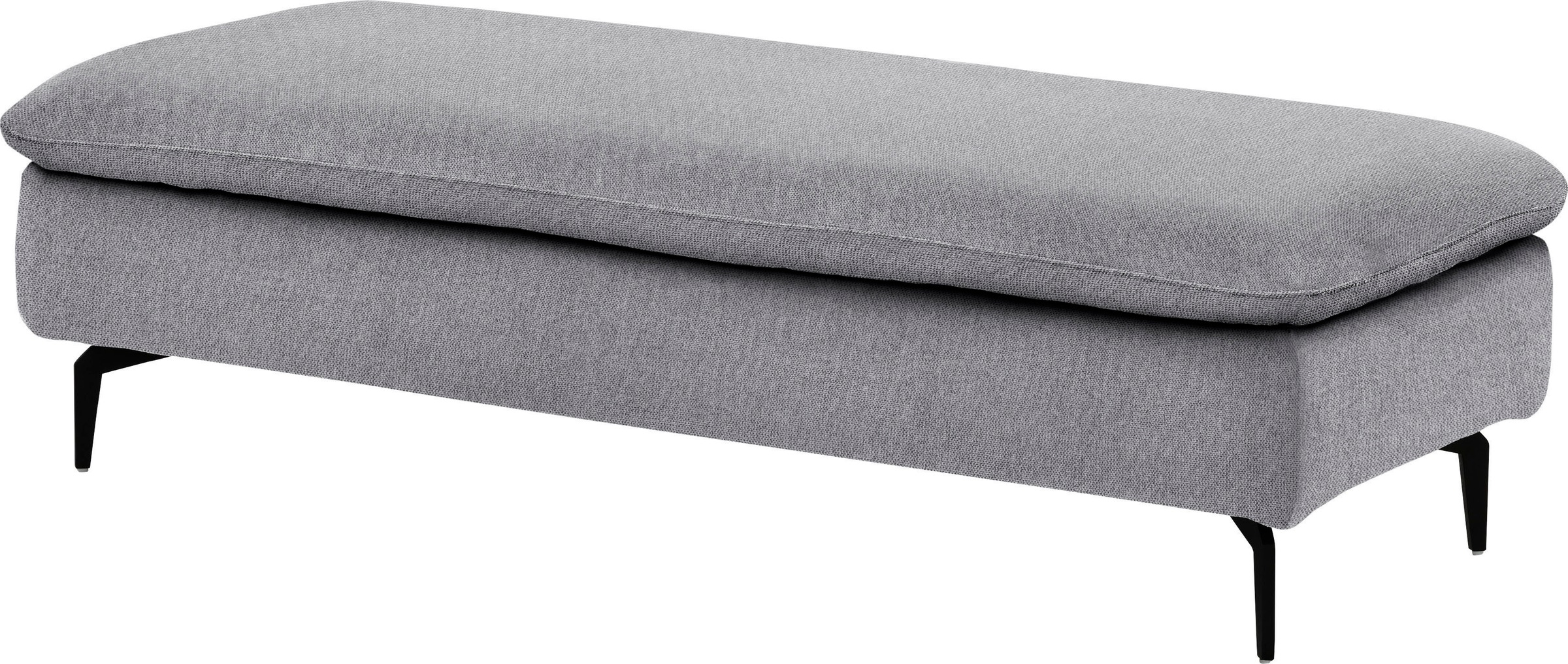 W.SCHILLIG Ecksofa »valentinoo, Designsofa, bequem, elegant und zeitlos, L-Form«, (Set), inklusive Hocker, mit Sitztiefenverstellung, Breite 299 cm