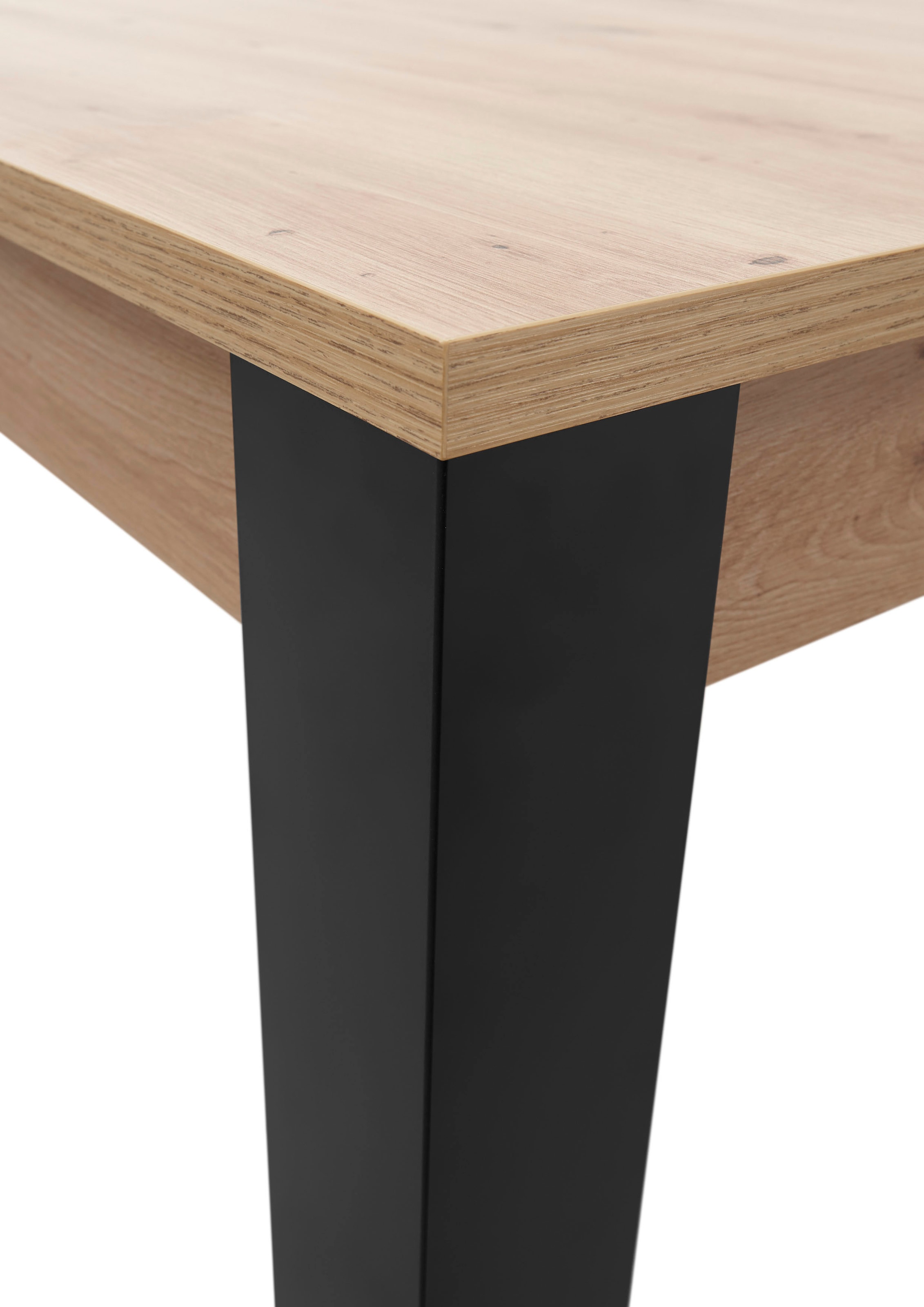 HBZ Esstisch »LUCAS, TOPSELLER!«, (Ausziehbar), 140-210 cm ausziehbar, Tisch in Eiche Artisan Dekor