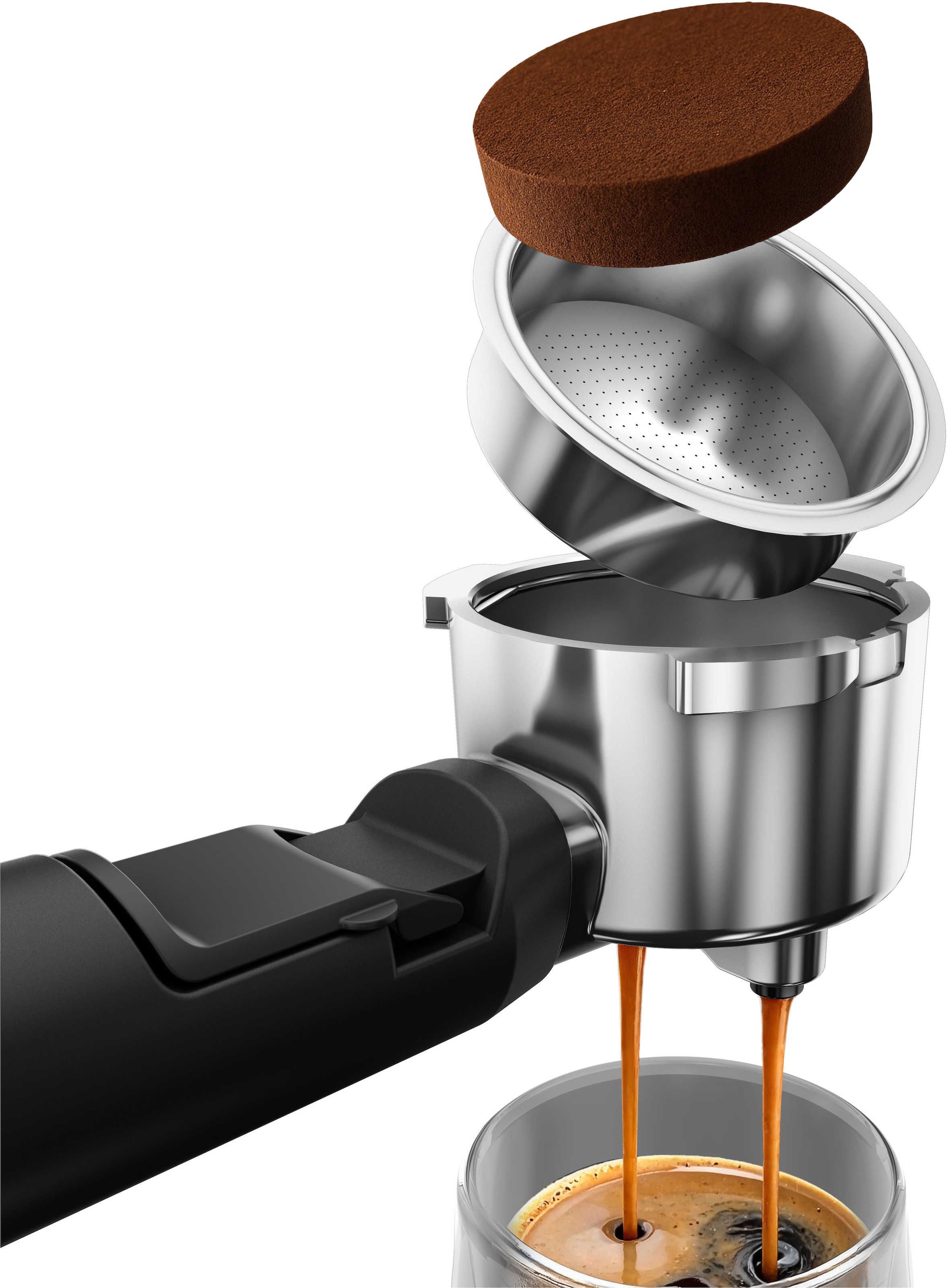 Grundig Siebträgermaschine »KSM 7530« Kaffeevollautomat mit 15 Bar, Touch & GrindPro™ Mahlwerk