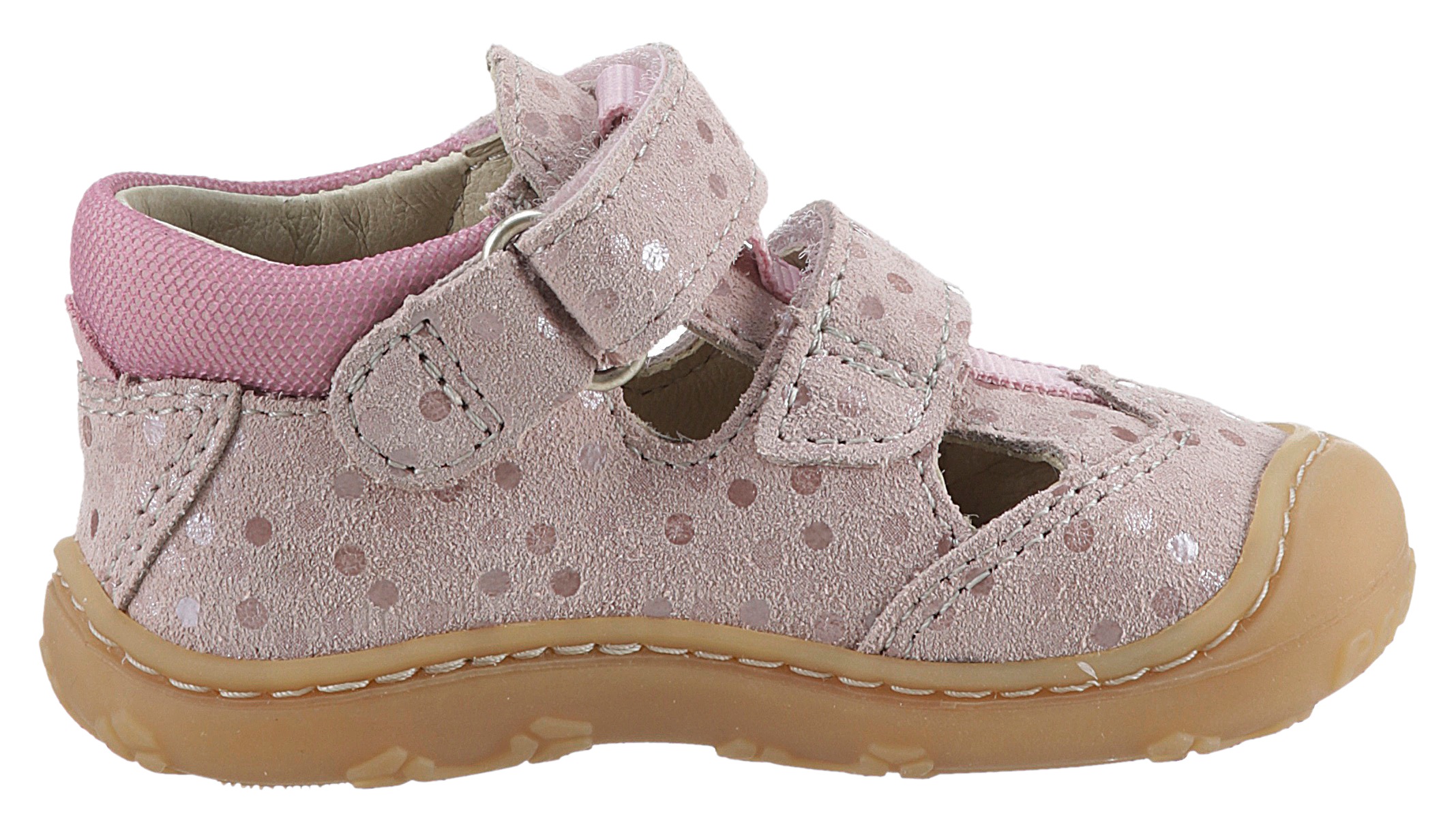 PEPINO by RICOSTA Lauflernschuh »Ebi WMS: normal«, Sandale, Klettschuh, Babyschuh mit weicher Lederinnensohle