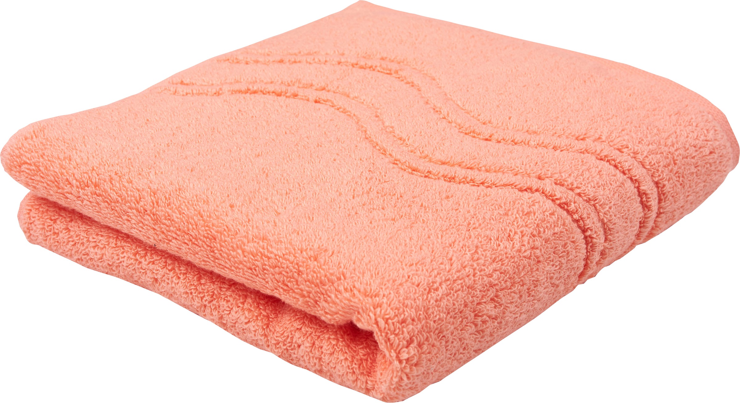 ROSS Handtuch "Cashmere feeling" 100% Baumwolle, mit Wellen-Bordüre, große Farbauswahl