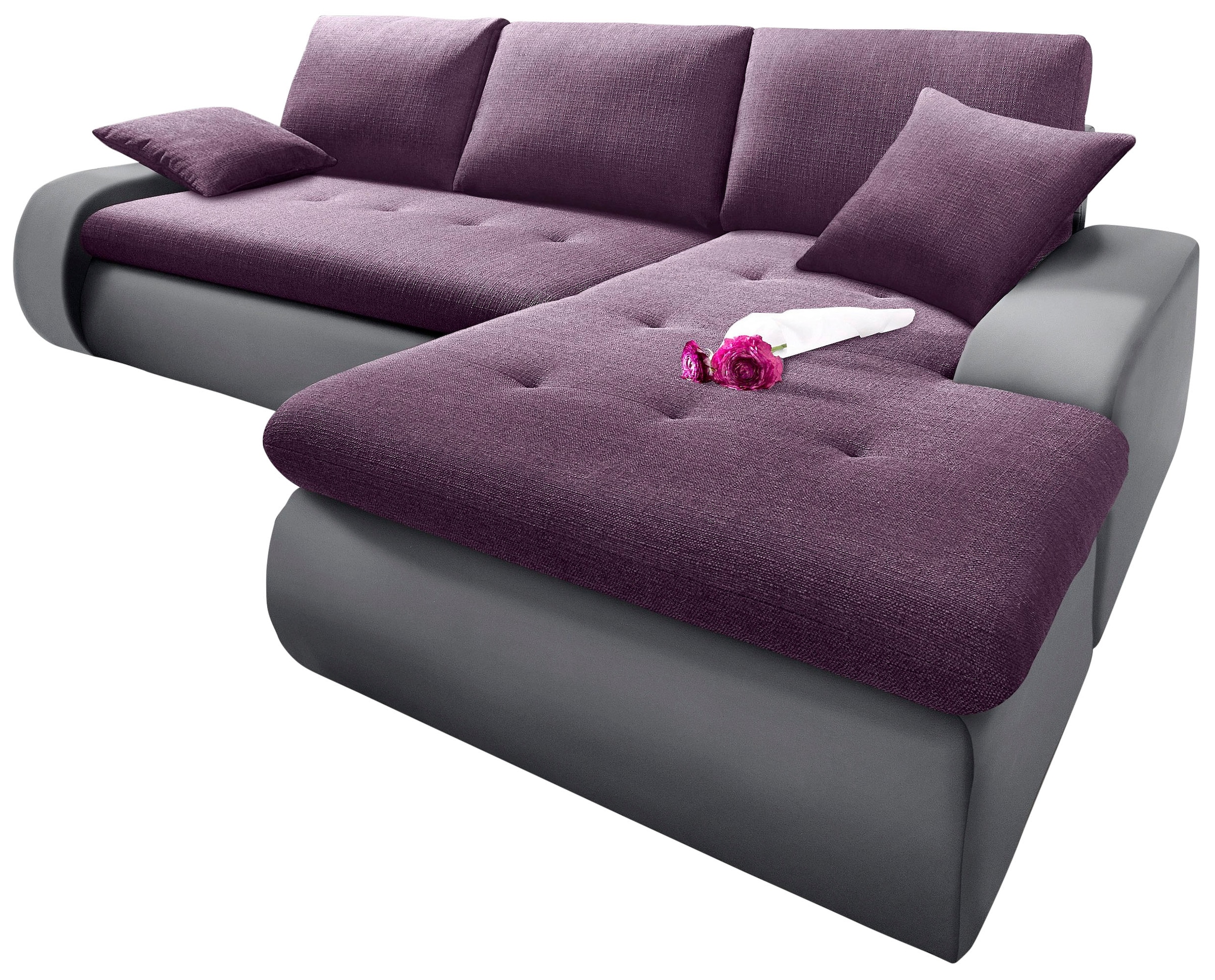 TRENDMANUFAKTUR Ecksofa »Indie, L-Form«, wahlweise XL oder XXL
